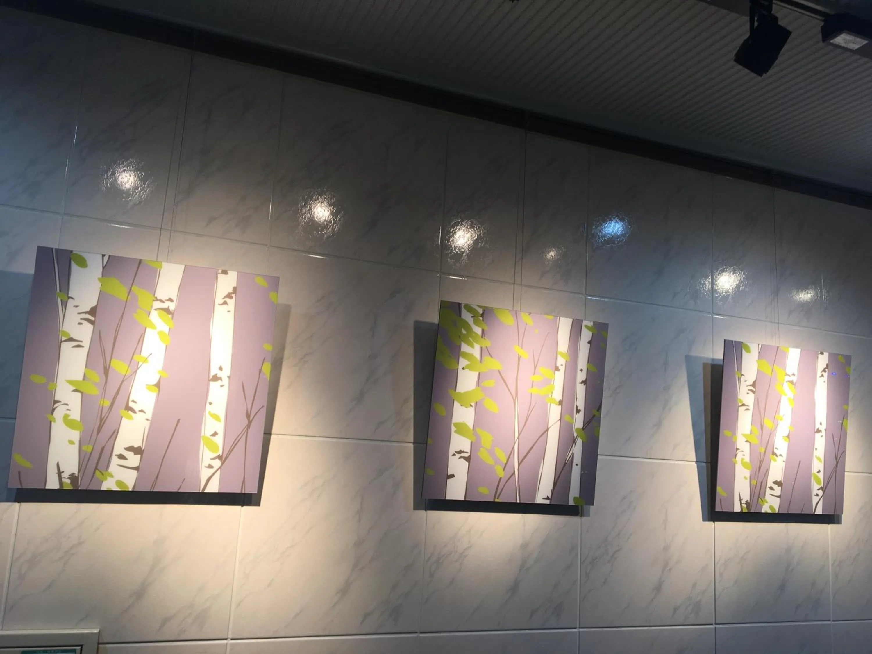 Decorative detail in Chitose Daiichi Hotel