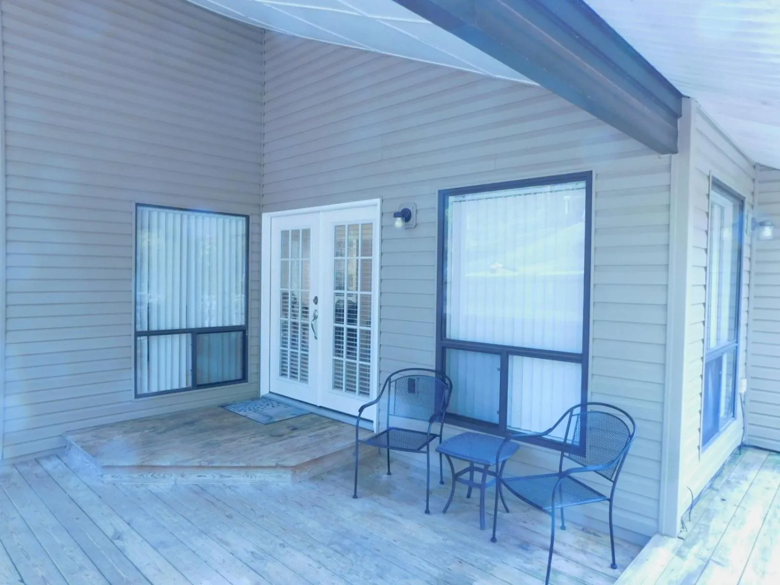 Text overlay in Secluded Home with Mini Waterfall and a Creek in Hot Springs