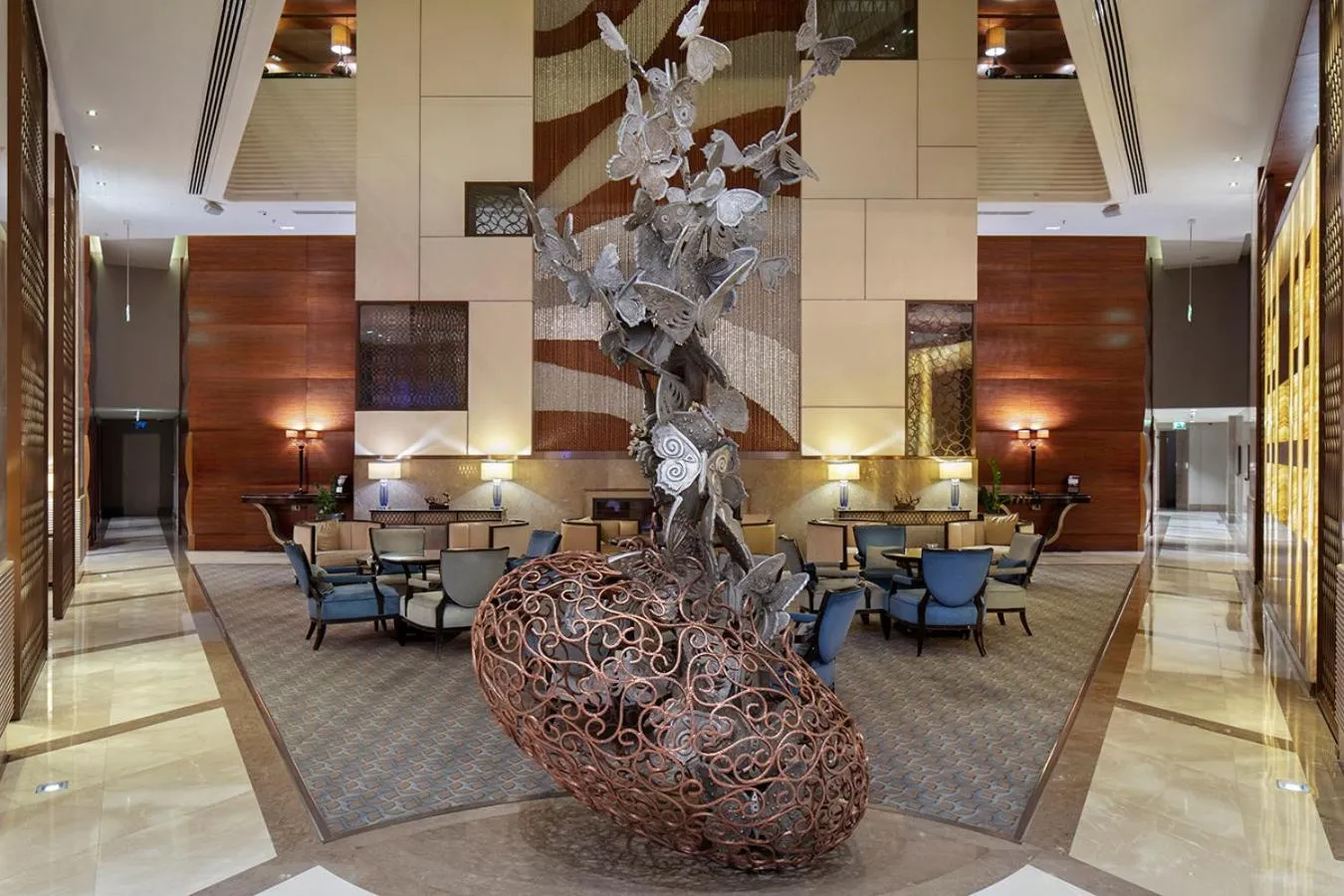 Lobby or reception in Hilton Bursa Convention Center & Spa