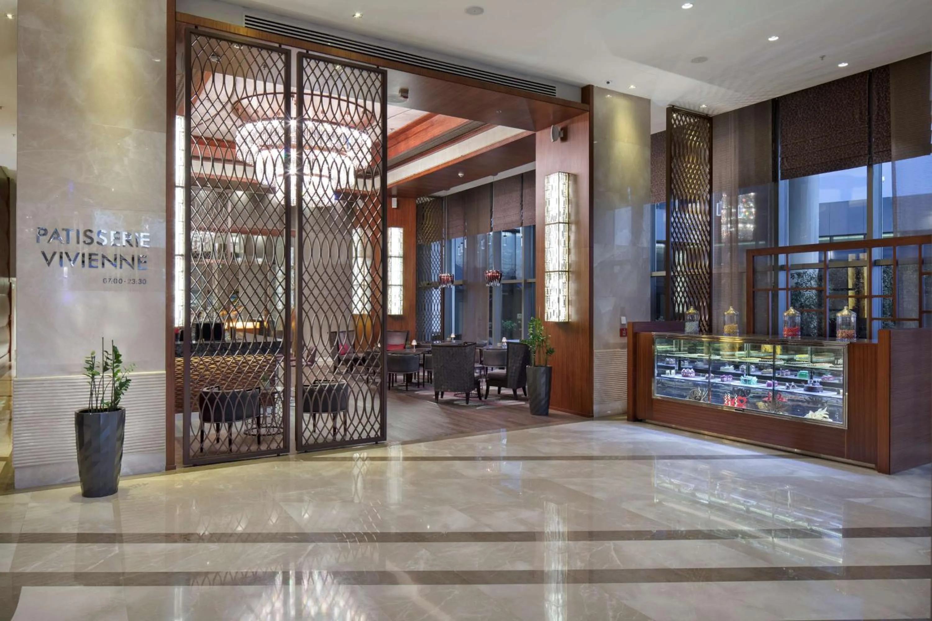 Restaurant/places to eat in Hilton Bursa Convention Center & Spa