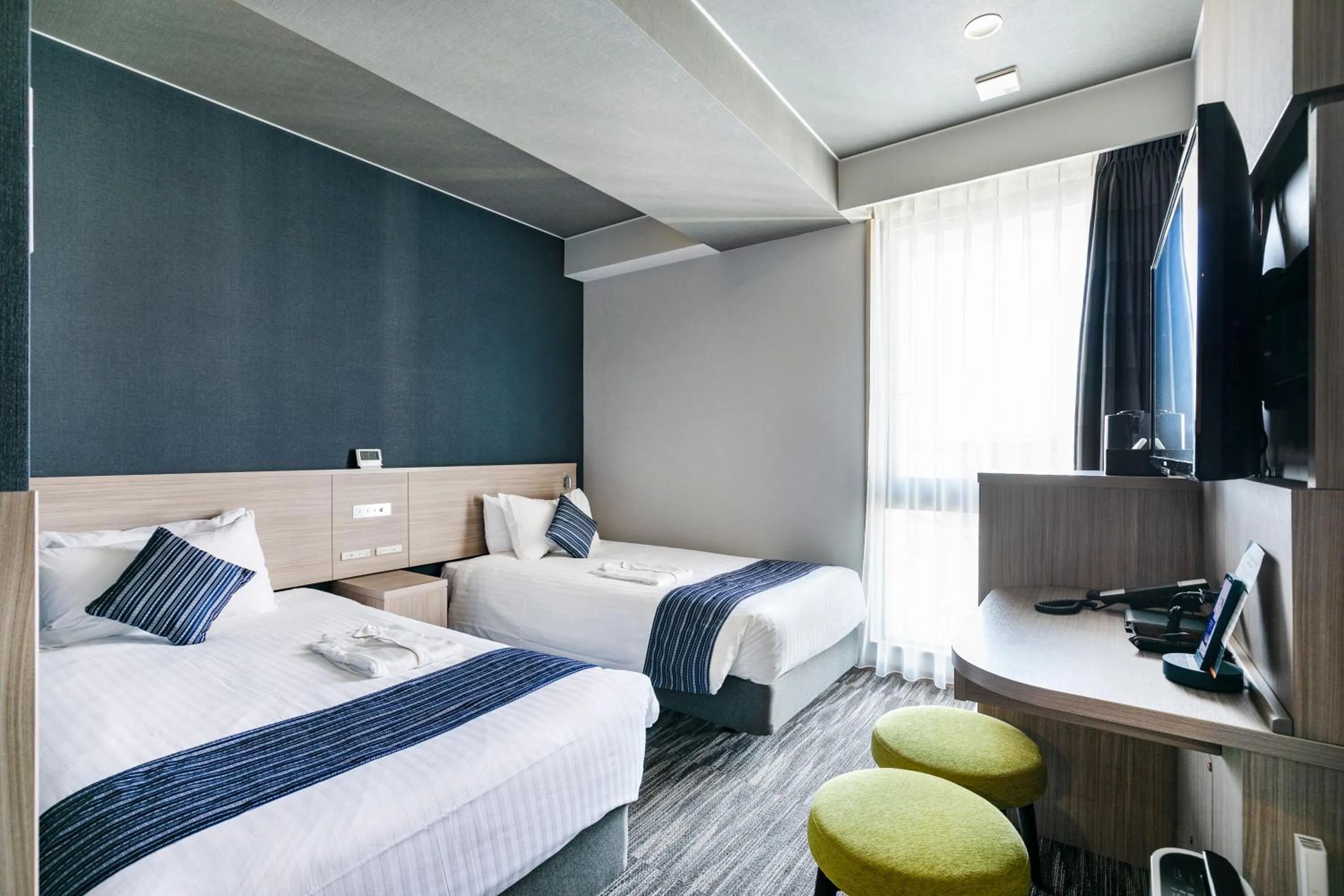 Bed in Shizutetsu Hotel Prezio Hakataekimae