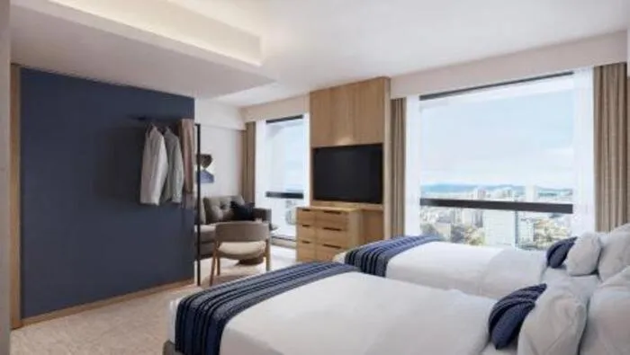 Bed in Shizutetsu Hotel Prezio Hakataekimae