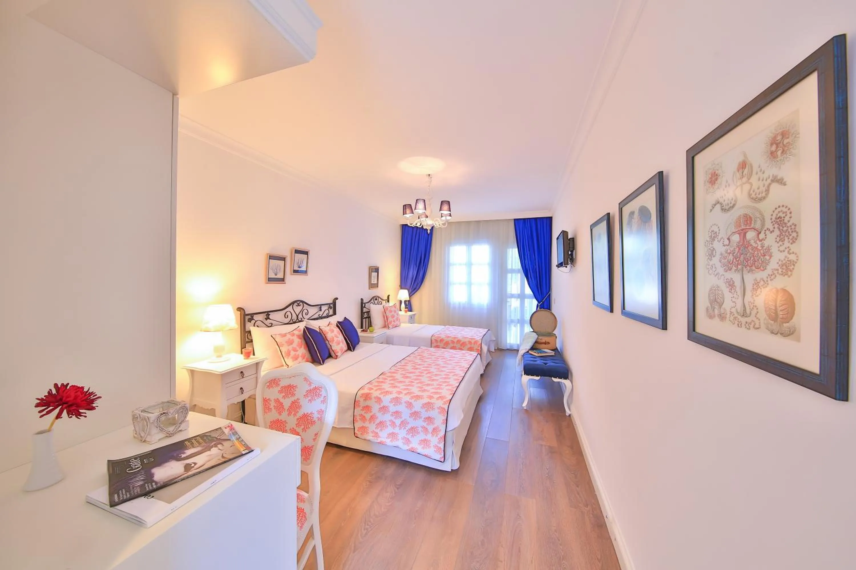 Bed in Alacati Sorf Hotel