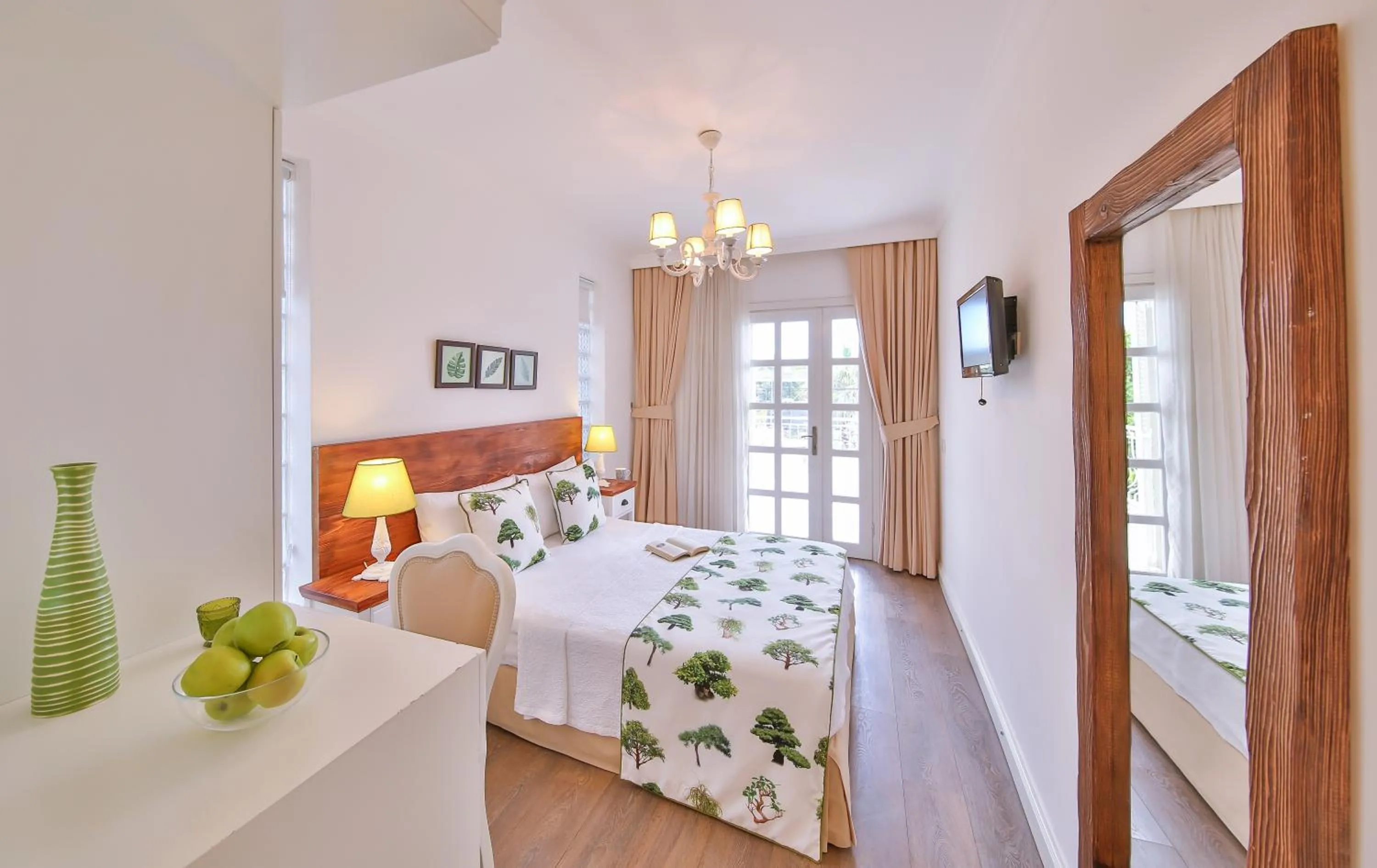 Bed in Alacati Sorf Hotel