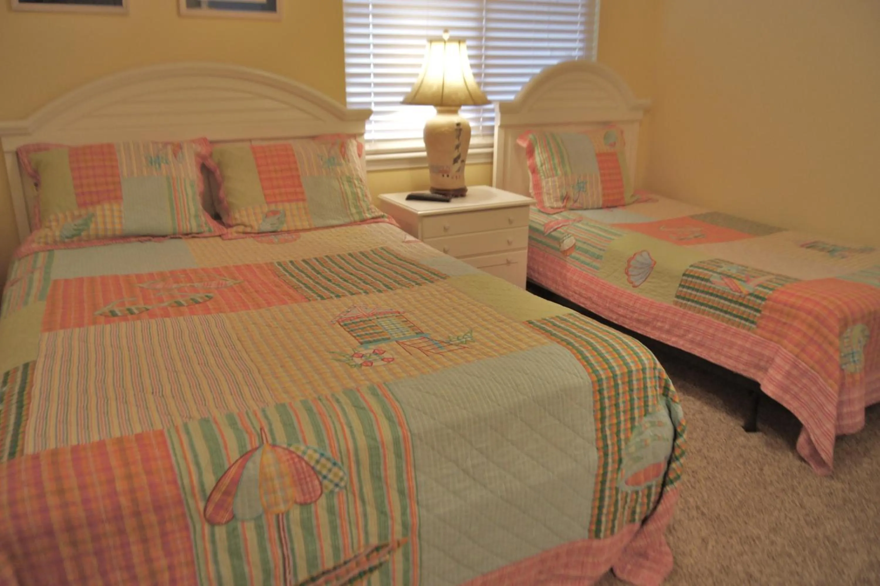 Bed in Sea Cloisters 204C Condo