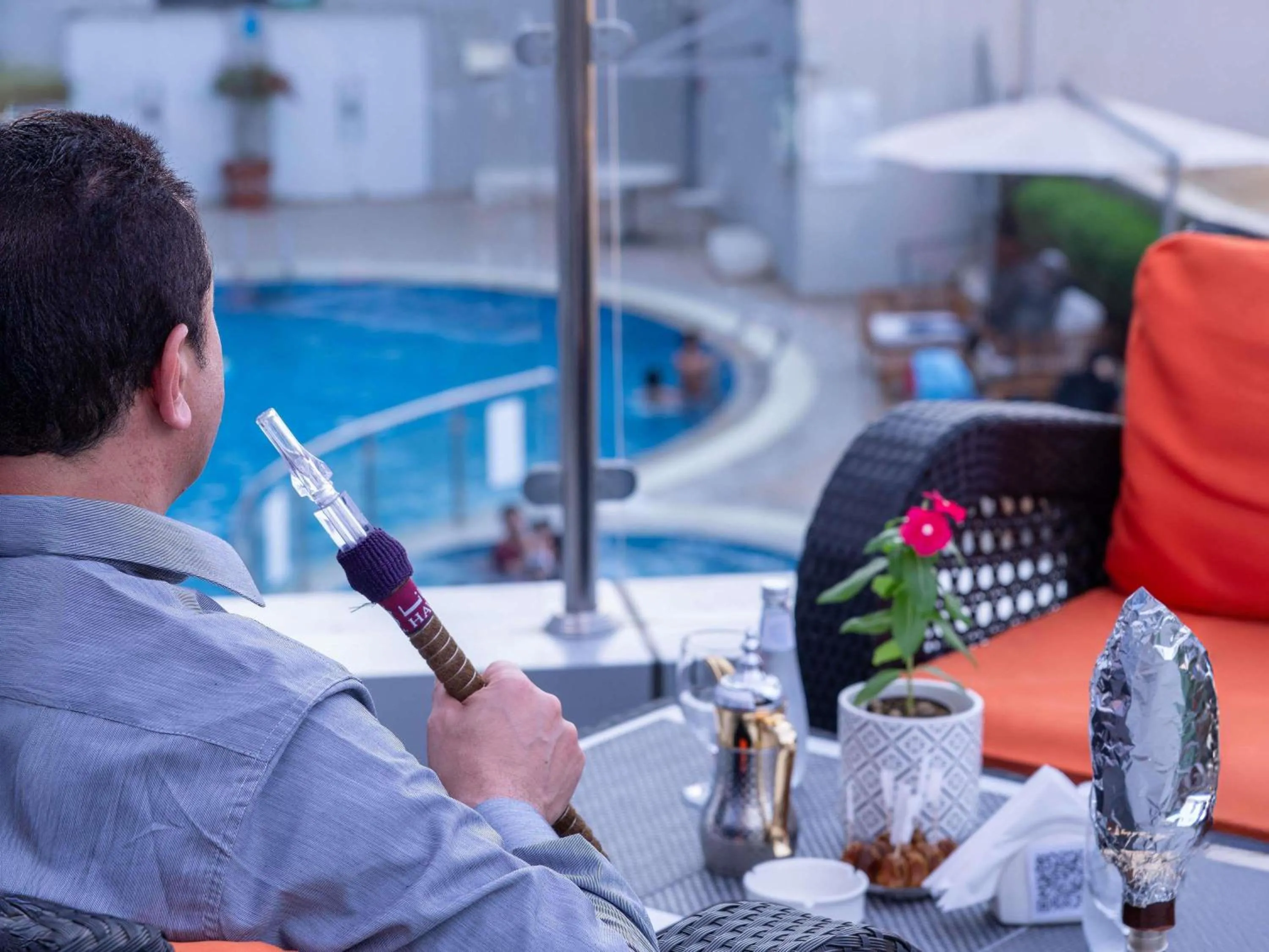 Lounge or bar in Novotel Jazan