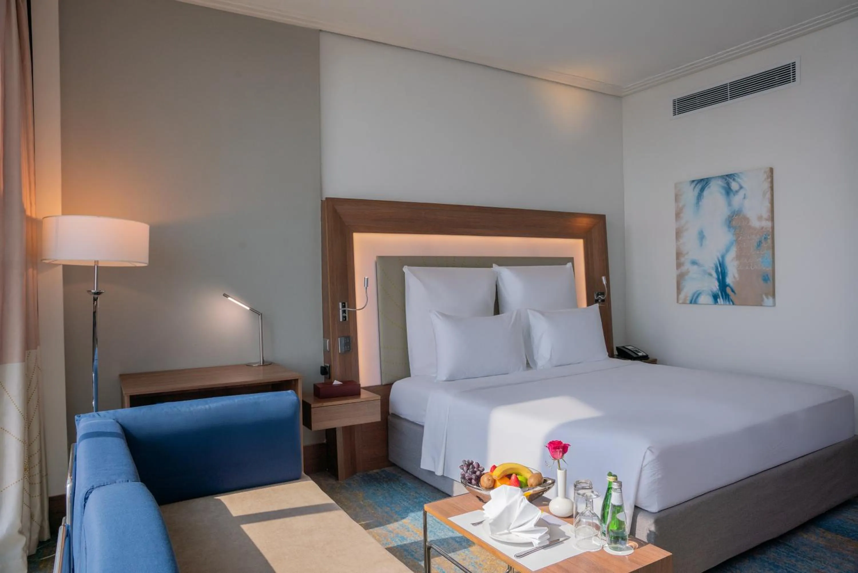 Bed in Novotel Jazan