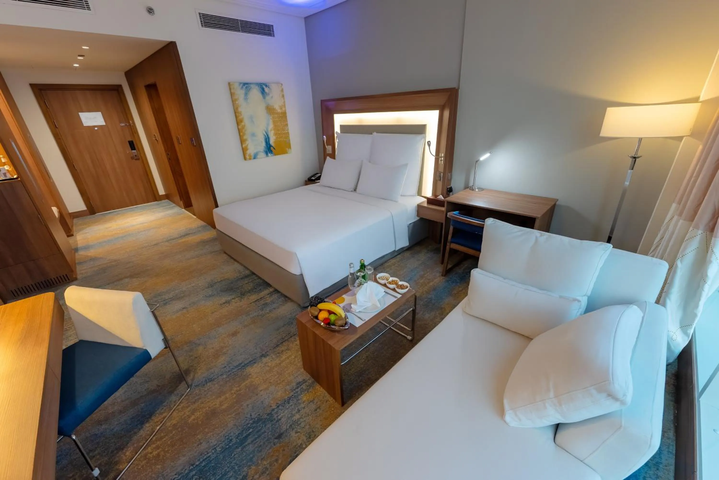 Bed in Novotel Jazan