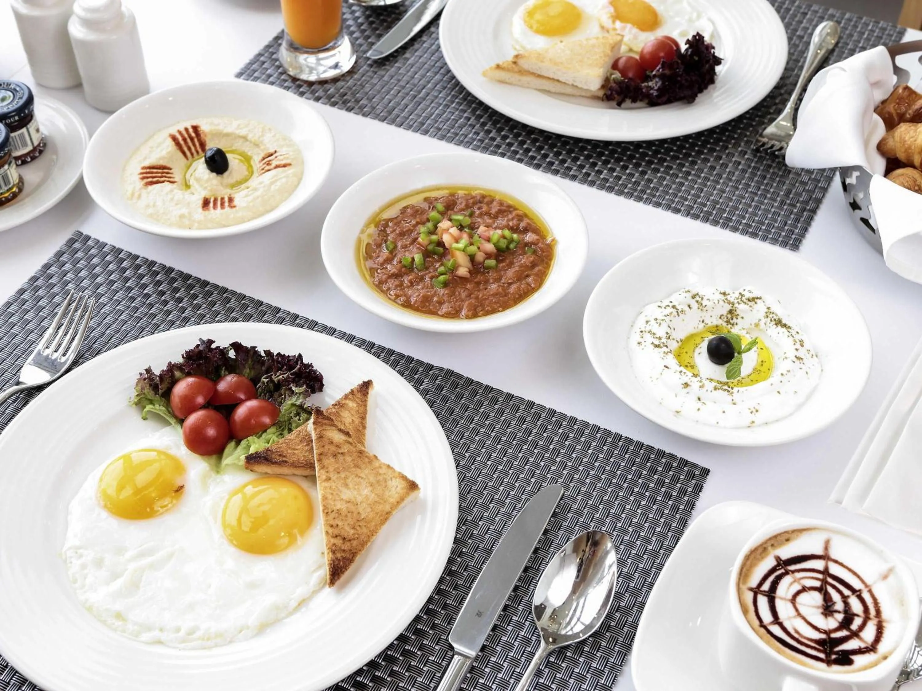 Breakfast in Novotel Jazan