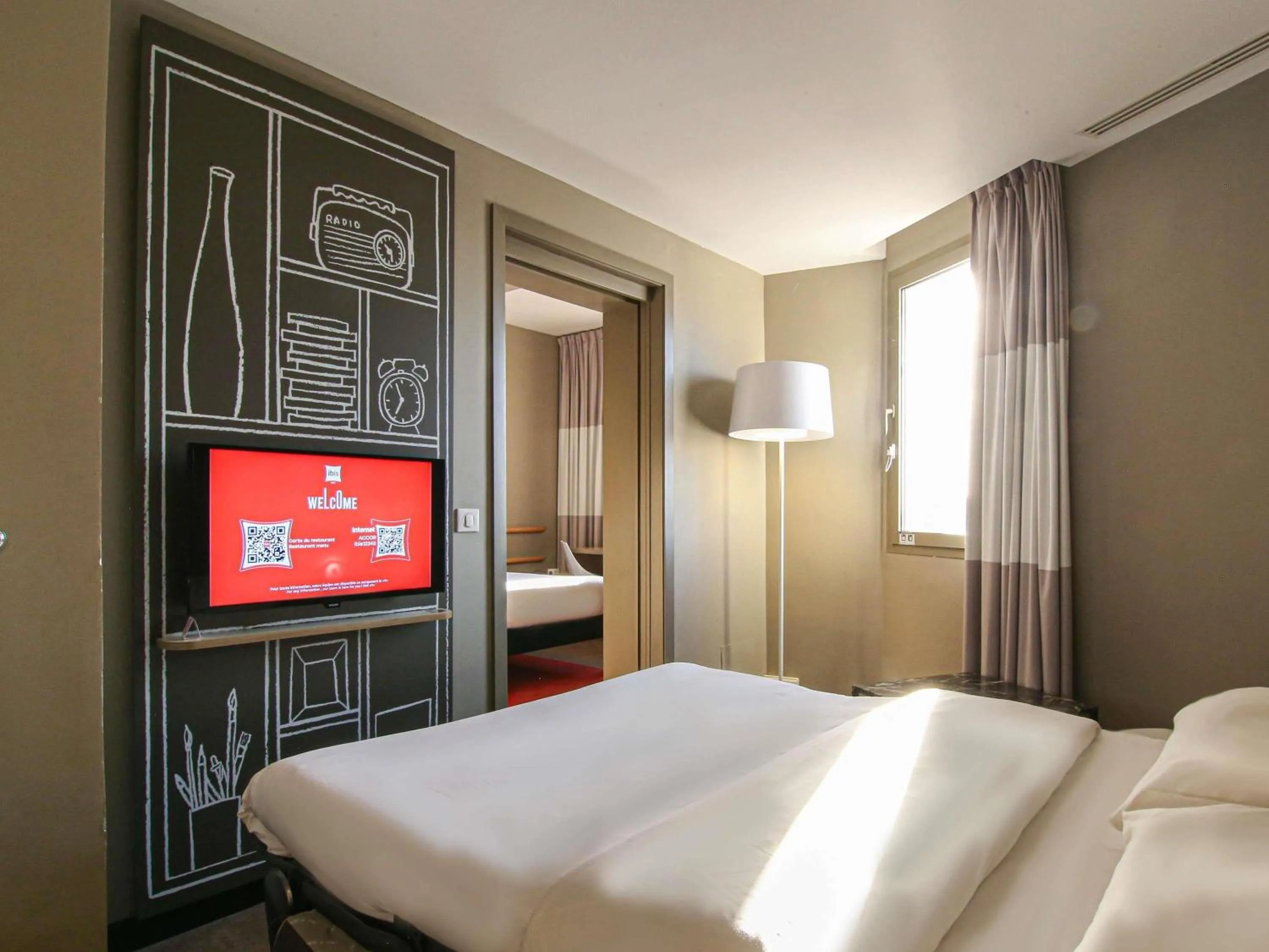 Bedroom, Bed in Ibis Sfax