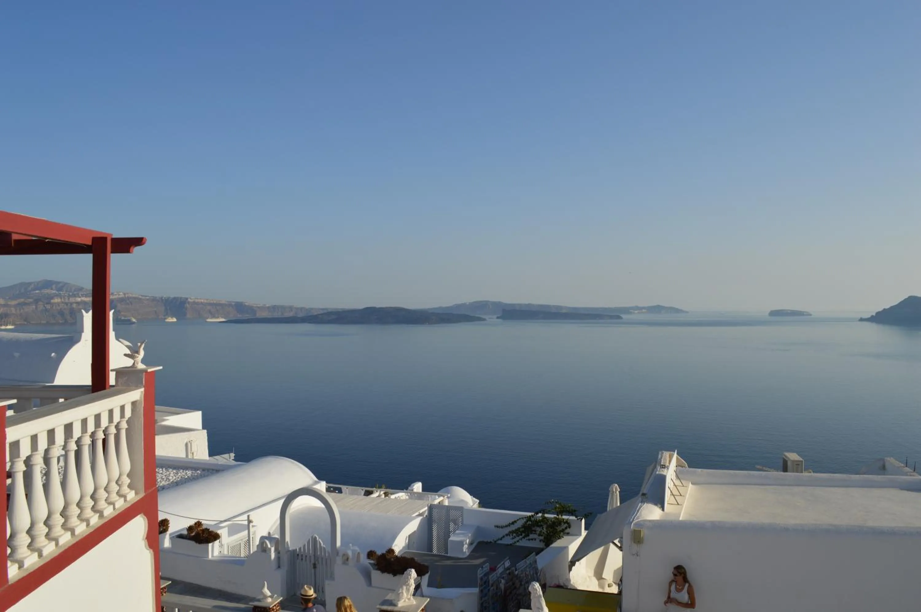 View (from property/room) in Maryloujohn Villas Oia