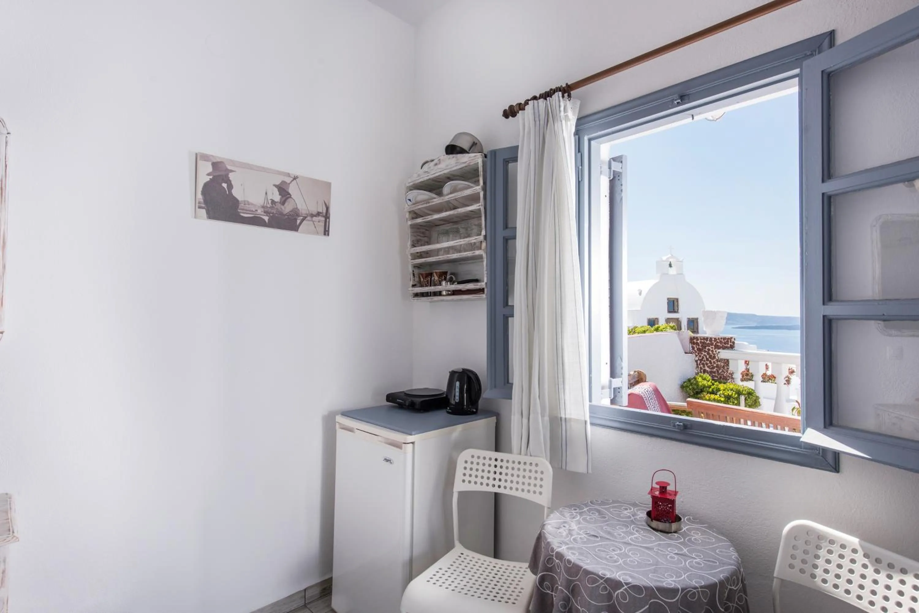 Balcony/Terrace in Maryloujohn Villas Oia