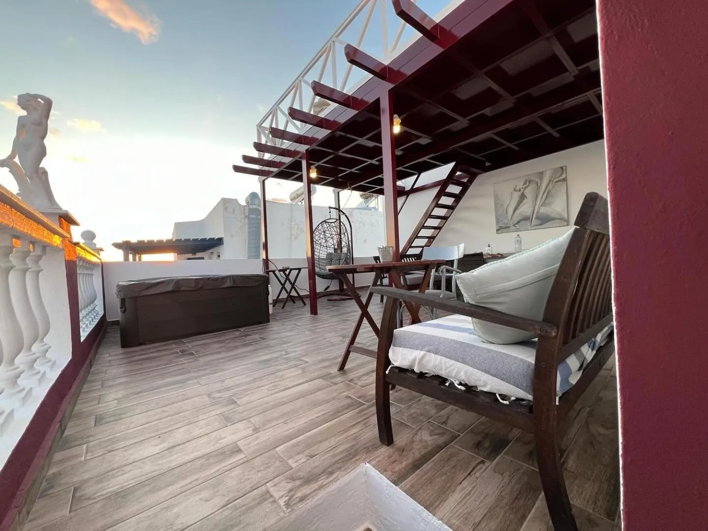 Balcony/Terrace in Maryloujohn Villas Oia