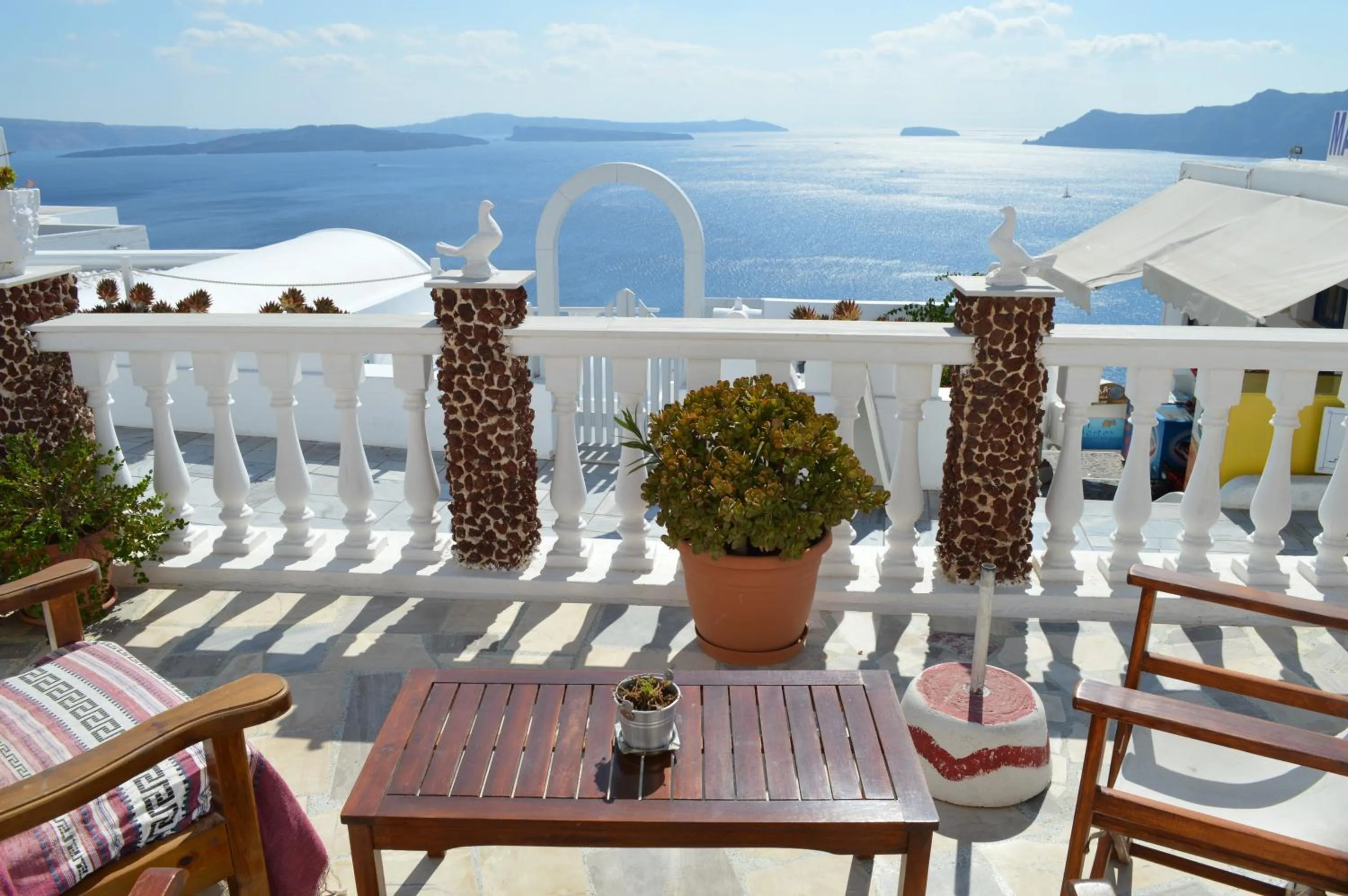 View (from property/room) in Maryloujohn Villas Oia