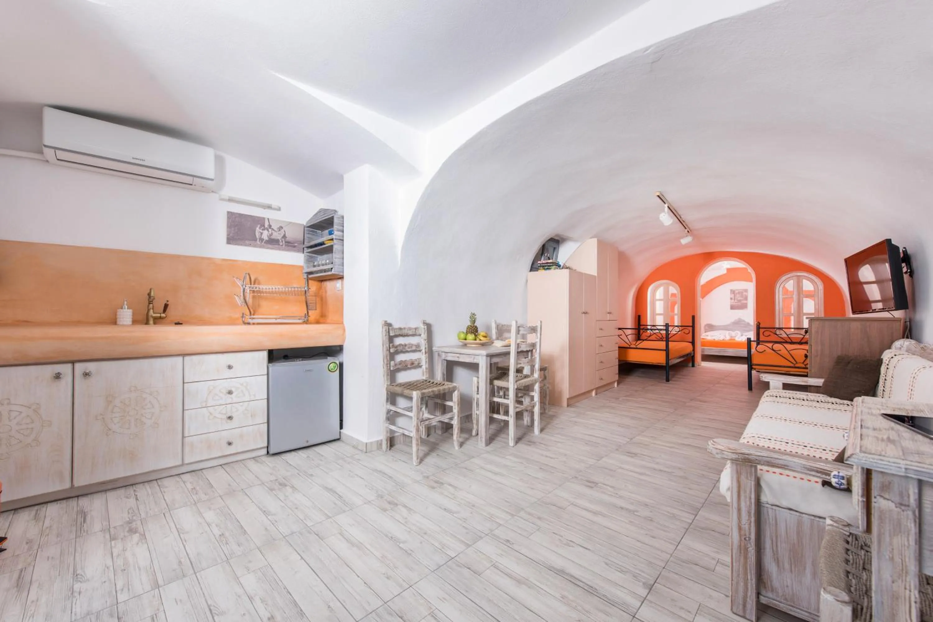 Bedroom in Maryloujohn Villas Oia