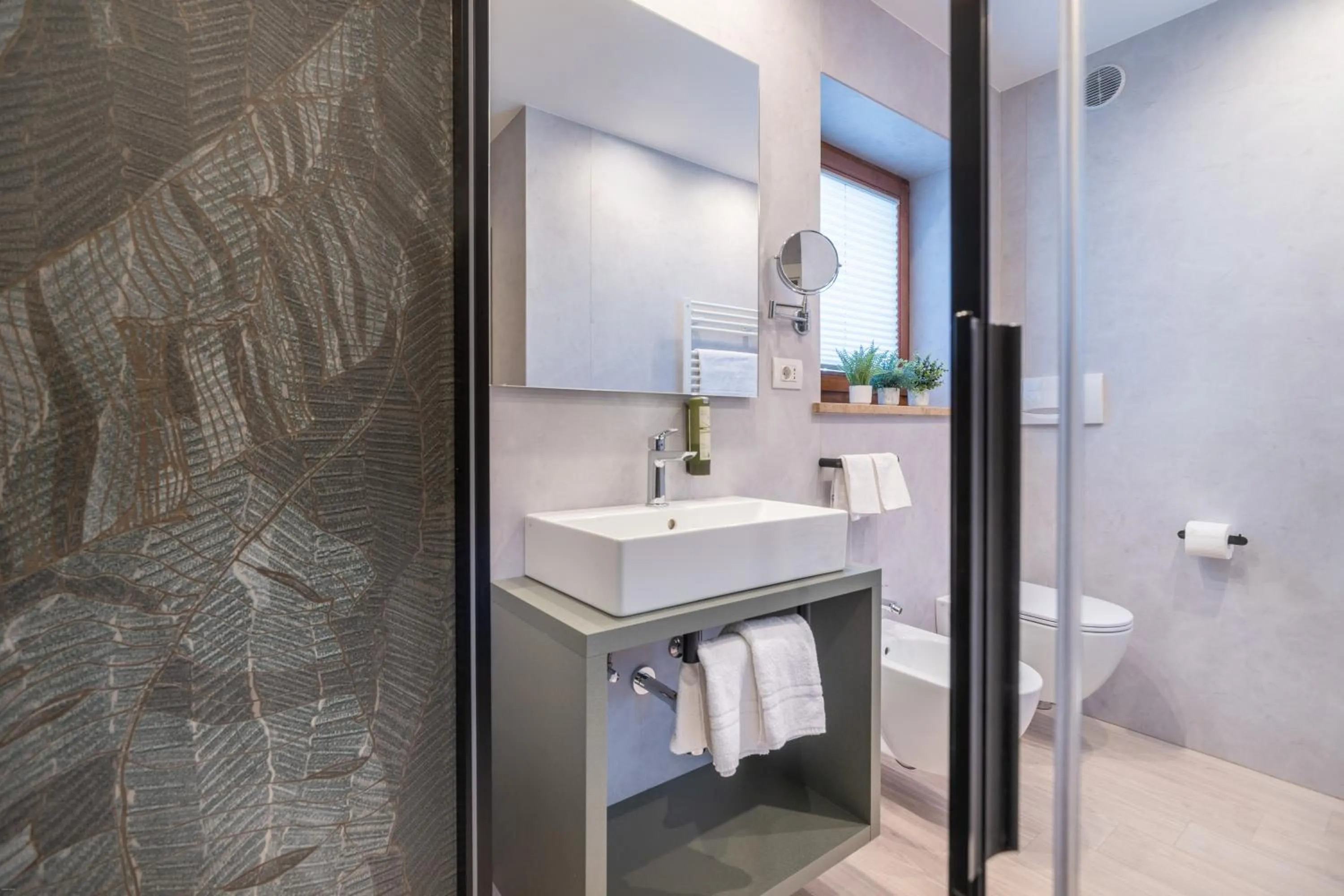 Shower in Boutique Hotel Am Park