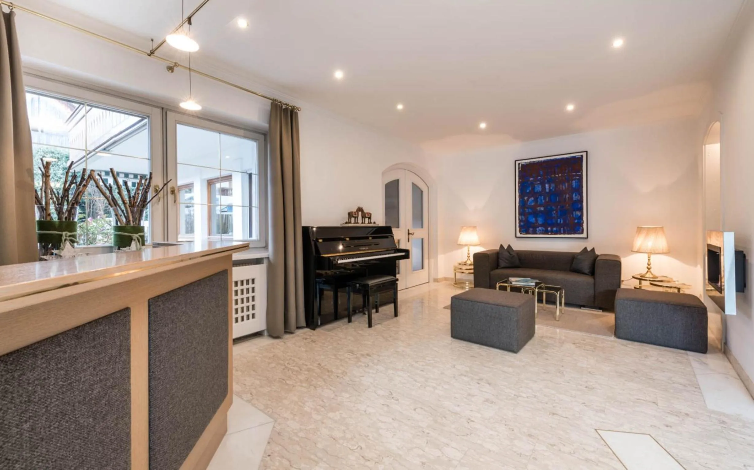 Lobby or reception in Boutique Hotel Am Park