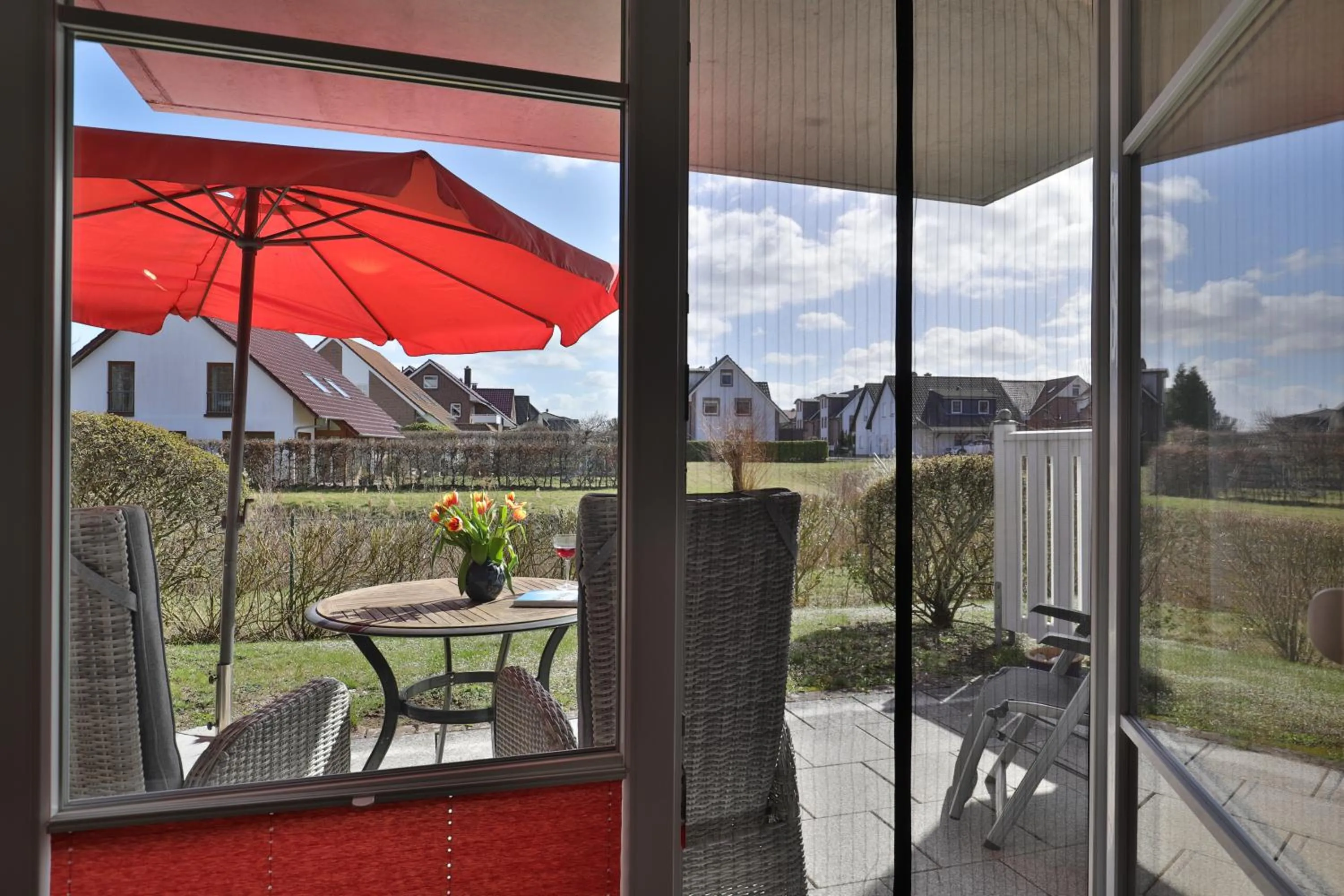 Balcony/Terrace in 2 Zimmer Appartement Poseidon