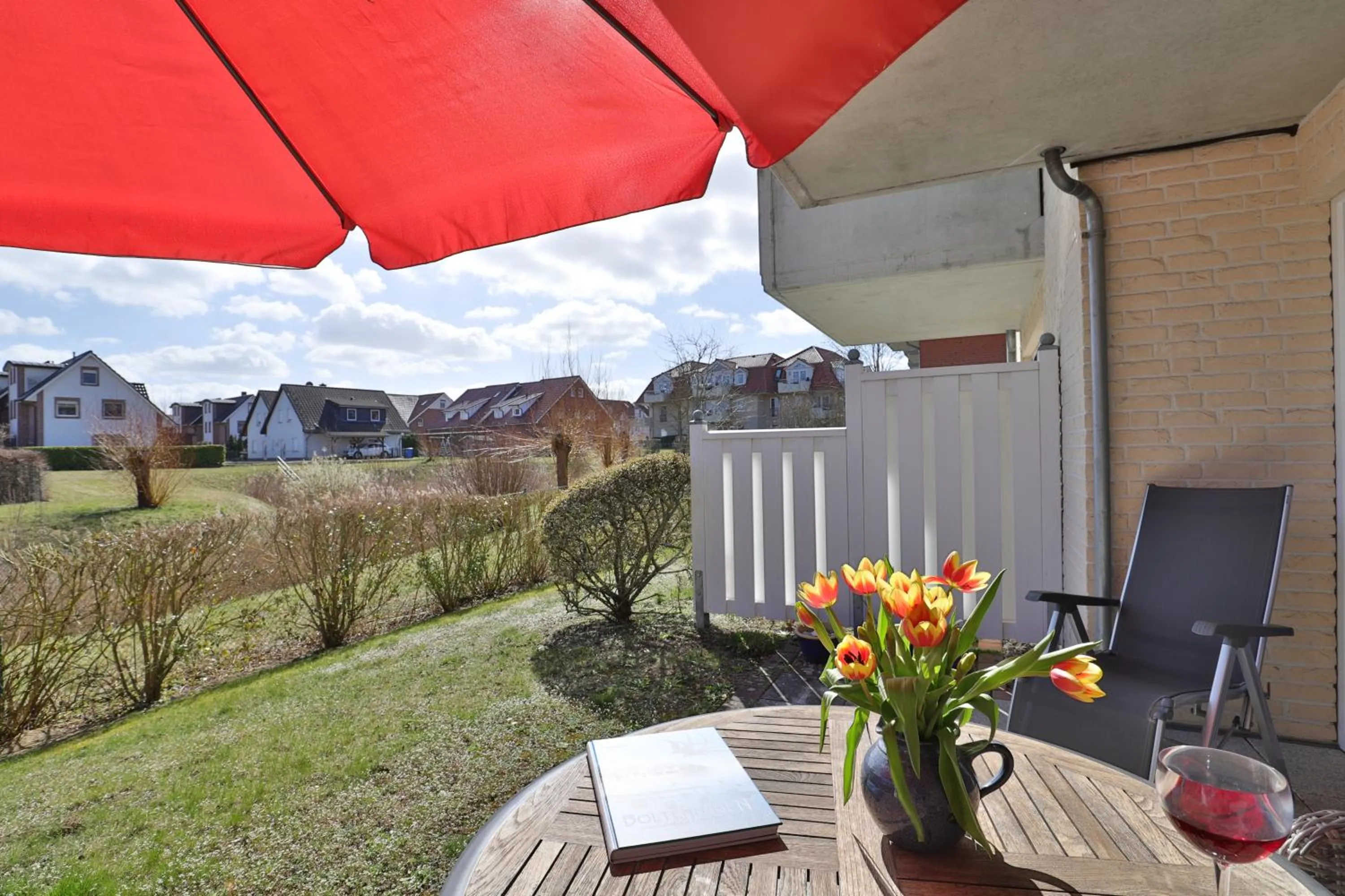 Balcony/Terrace in 2 Zimmer Appartement Poseidon