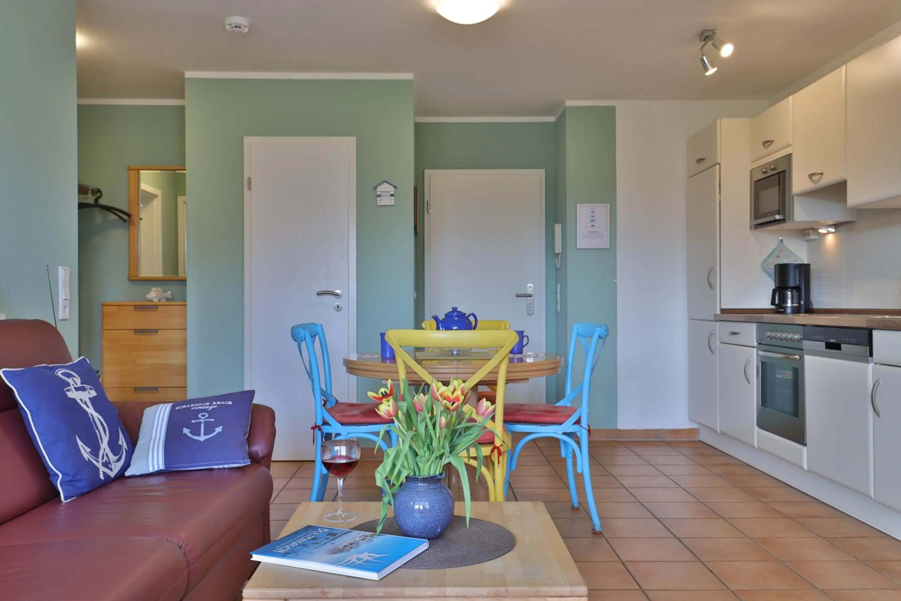 Living room in 2 Zimmer Appartement Poseidon