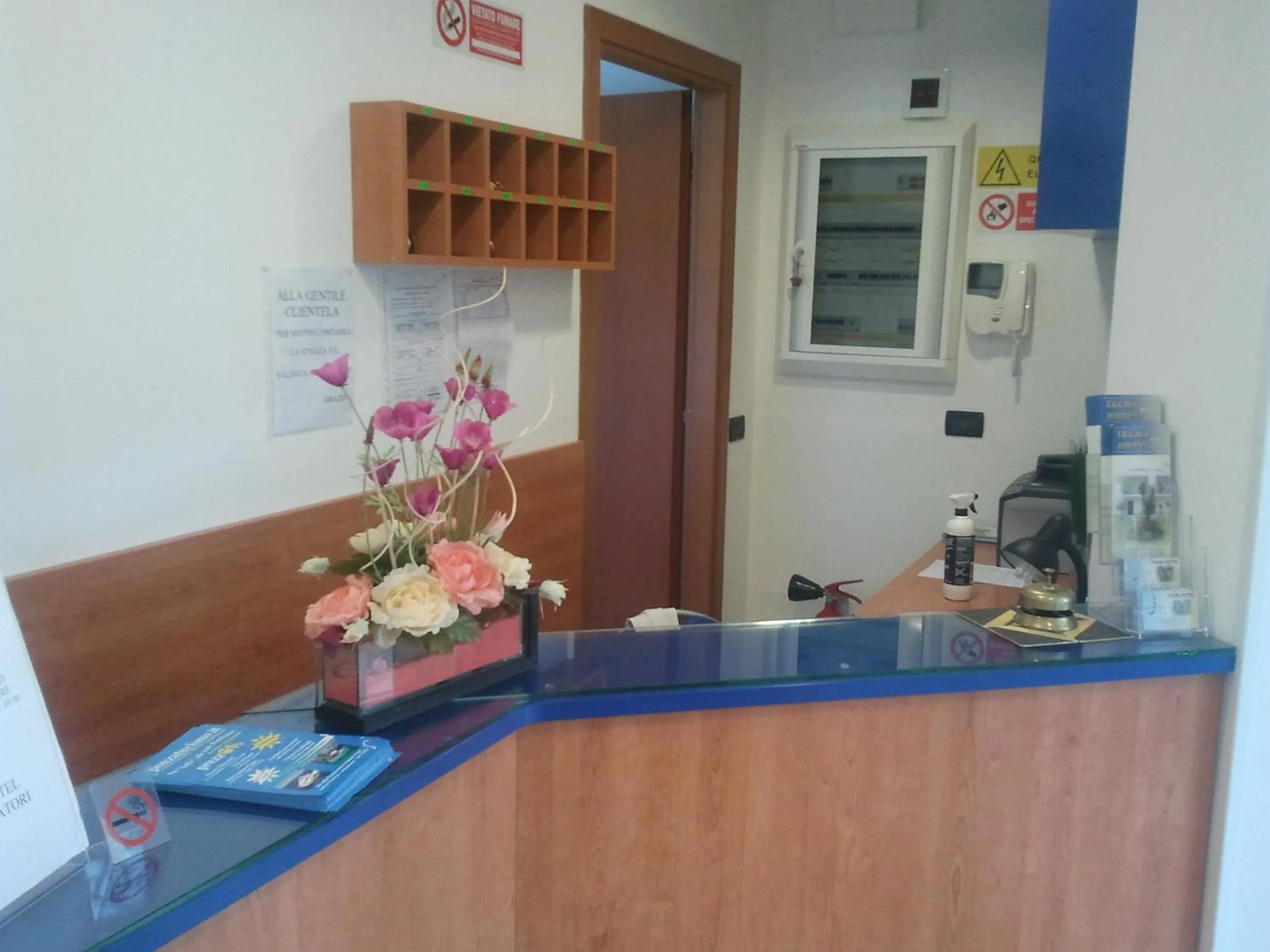 Lobby or reception in Telma Hotel