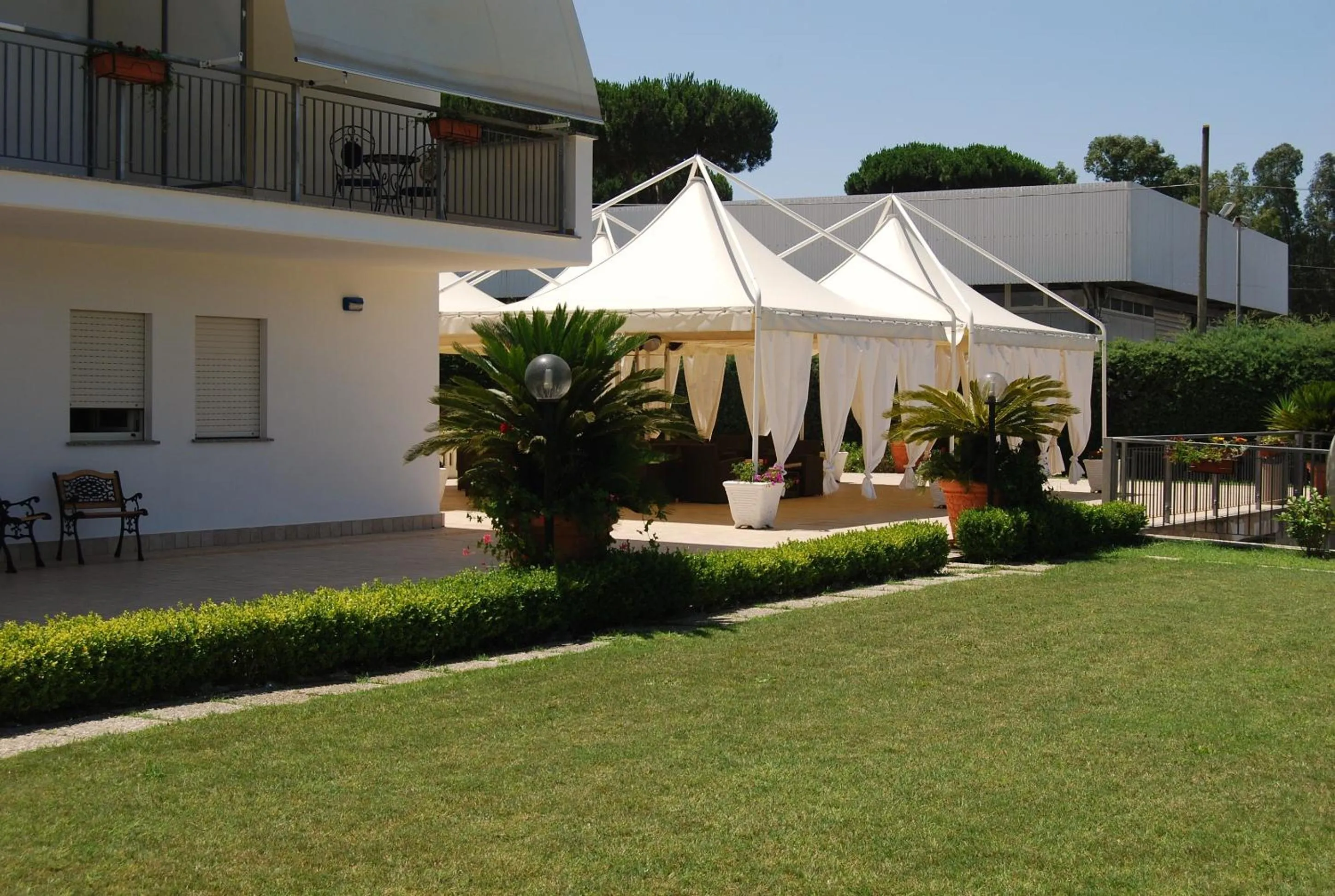 Garden in Telma Hotel