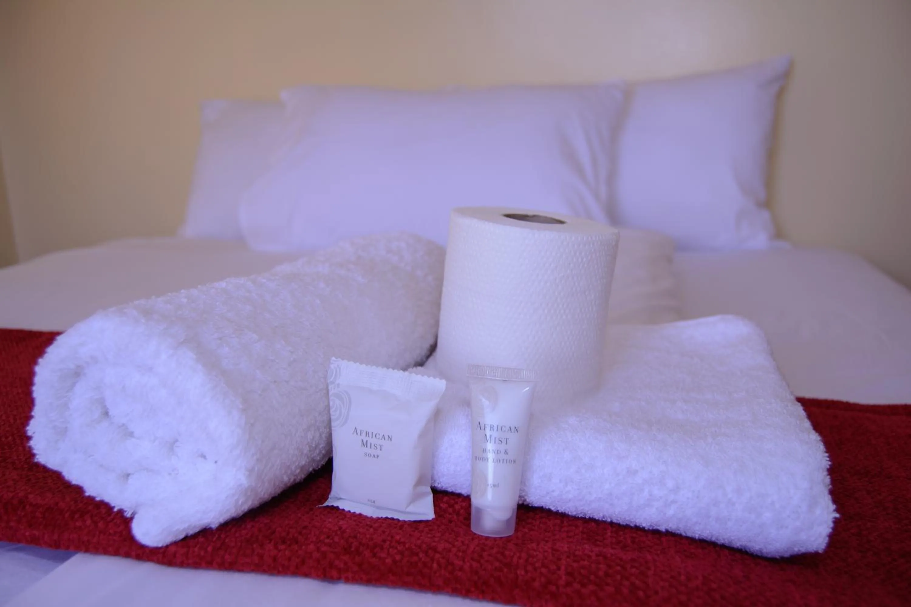 Bed in Royal Guest House