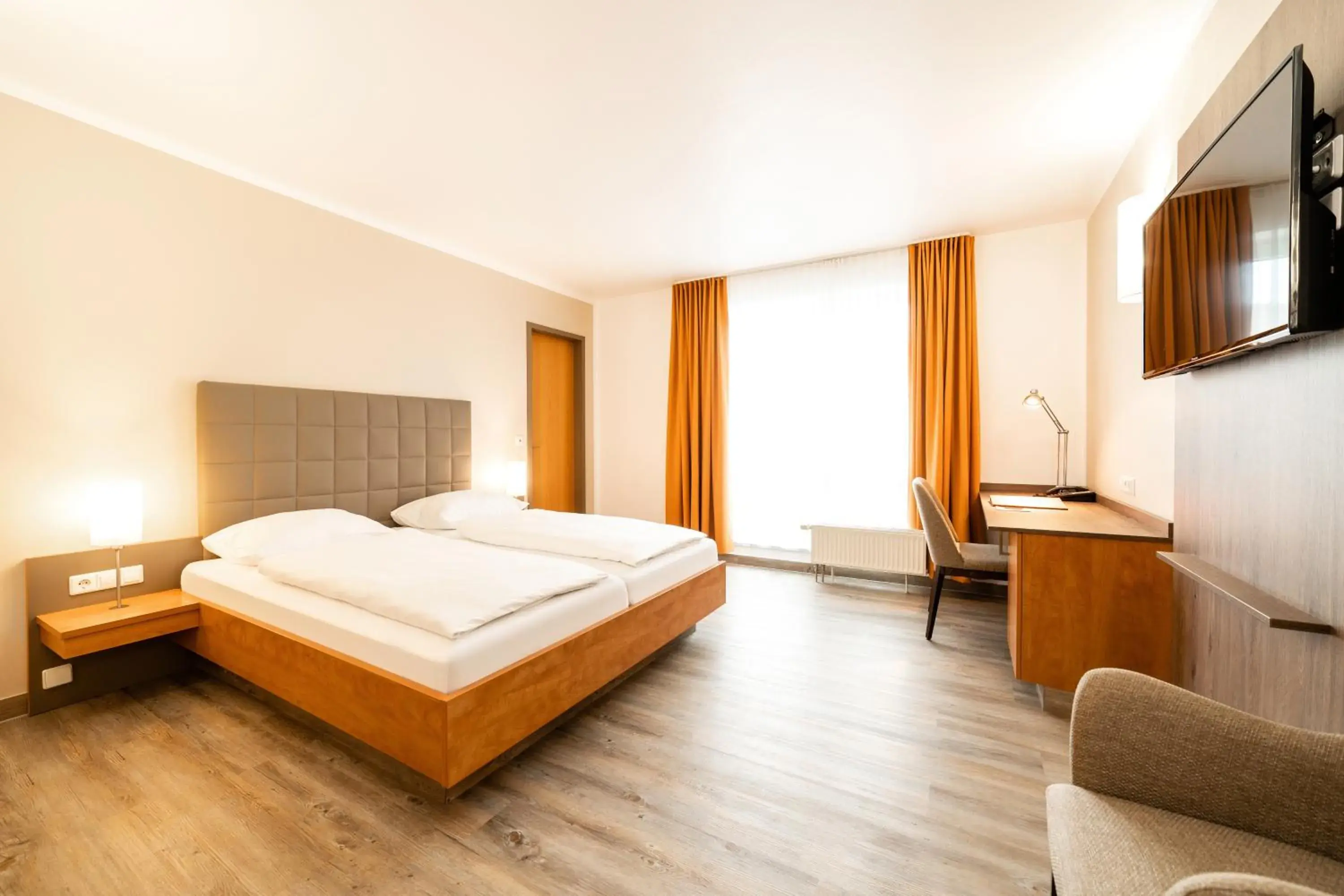 Comfort Double Room with Balcony in Hotel Spree-idyll Comfort Double Room with Balcony in Hotel Spree-idyll