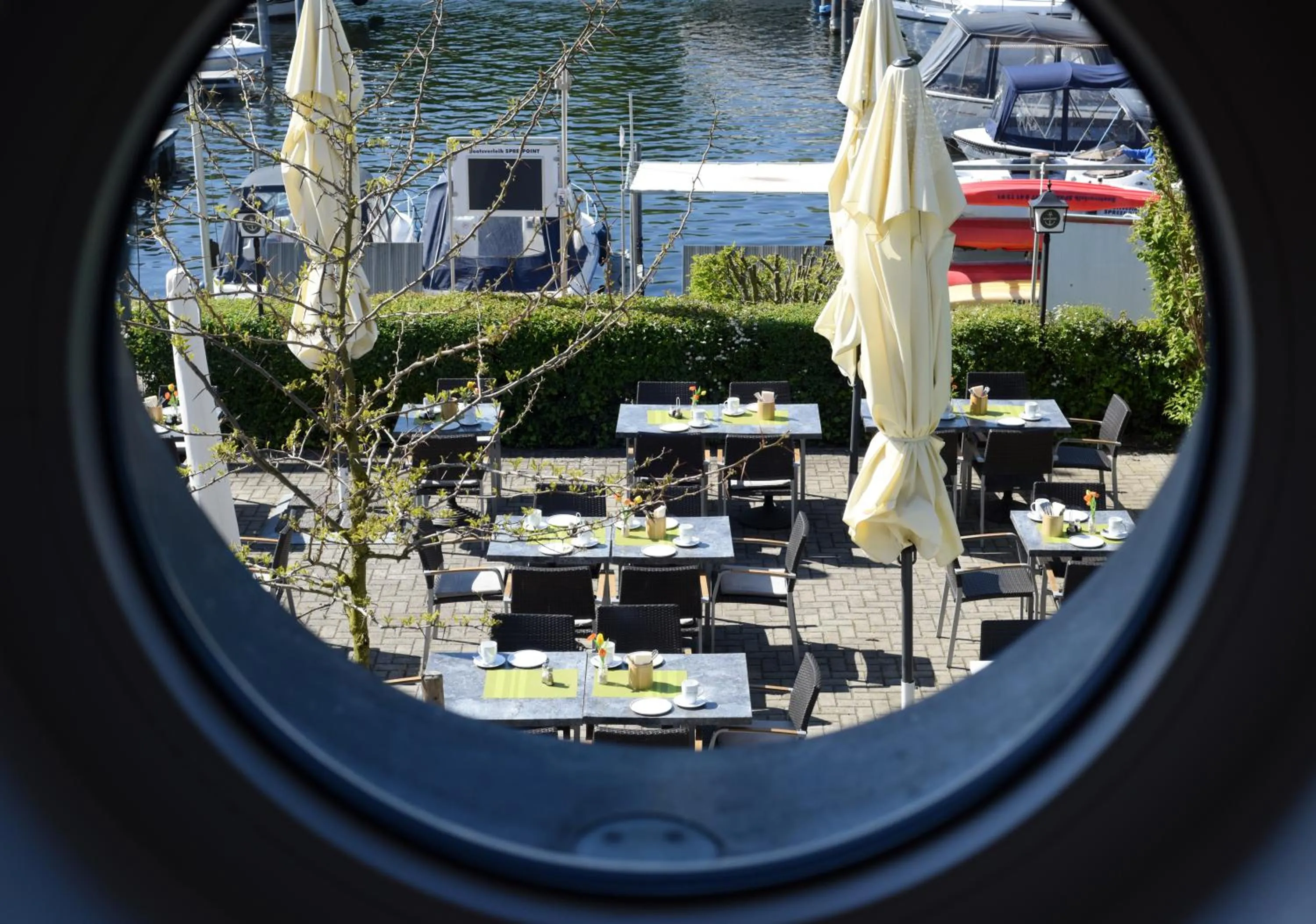 Restaurant/places to eat in Hotel Spree-idyll