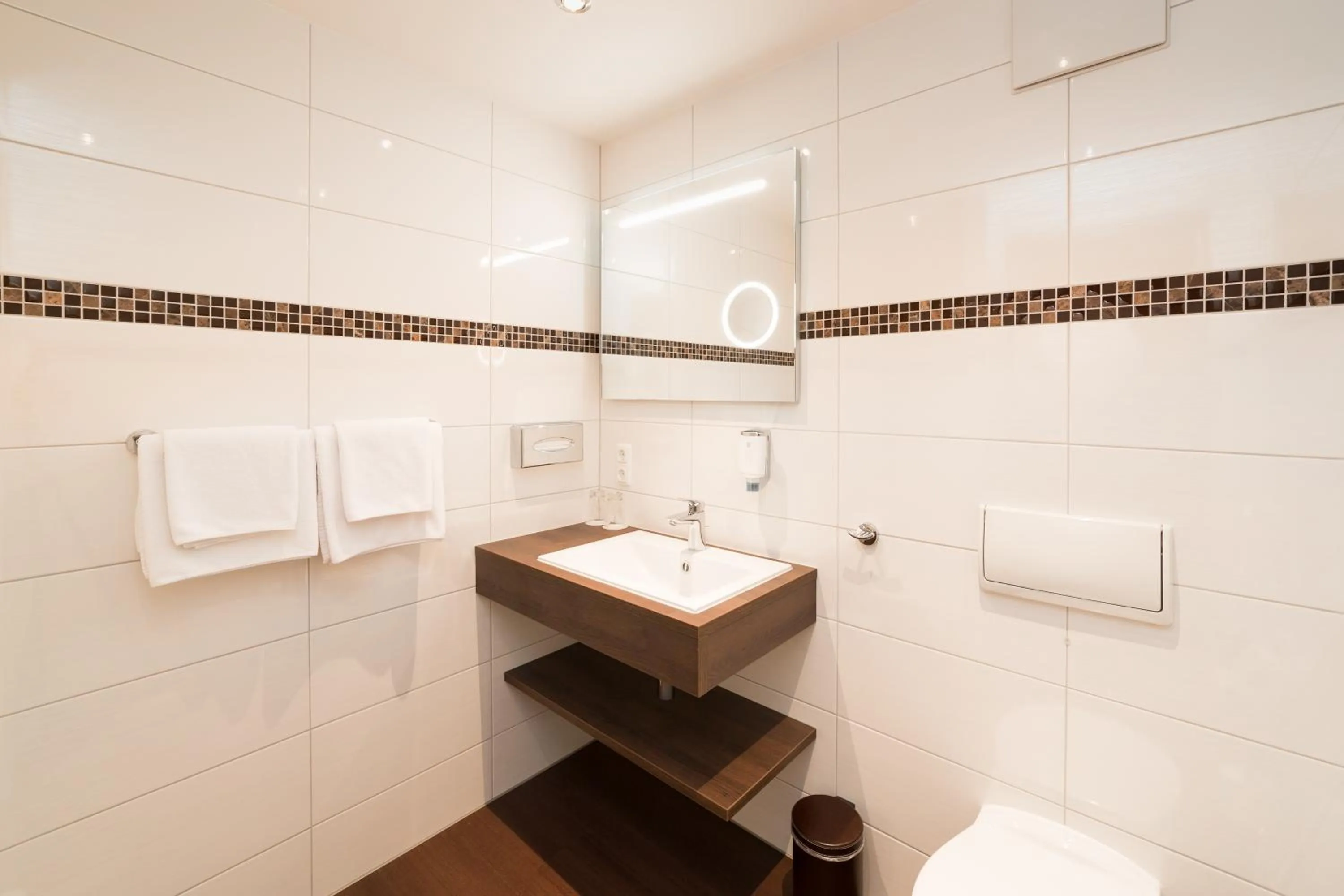 Bathroom in Hotel Spree-idyll