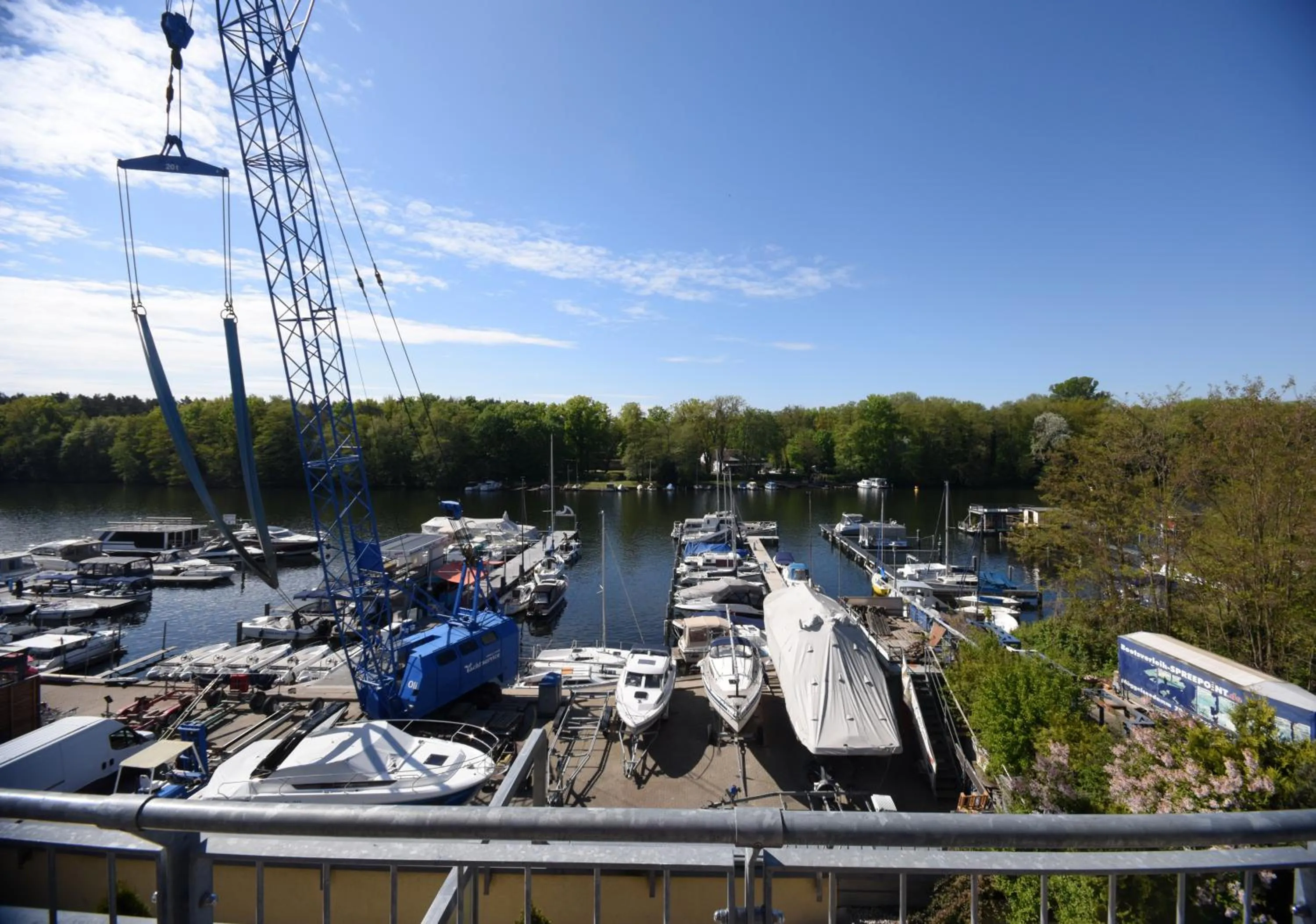 River view in Hotel Spree-idyll