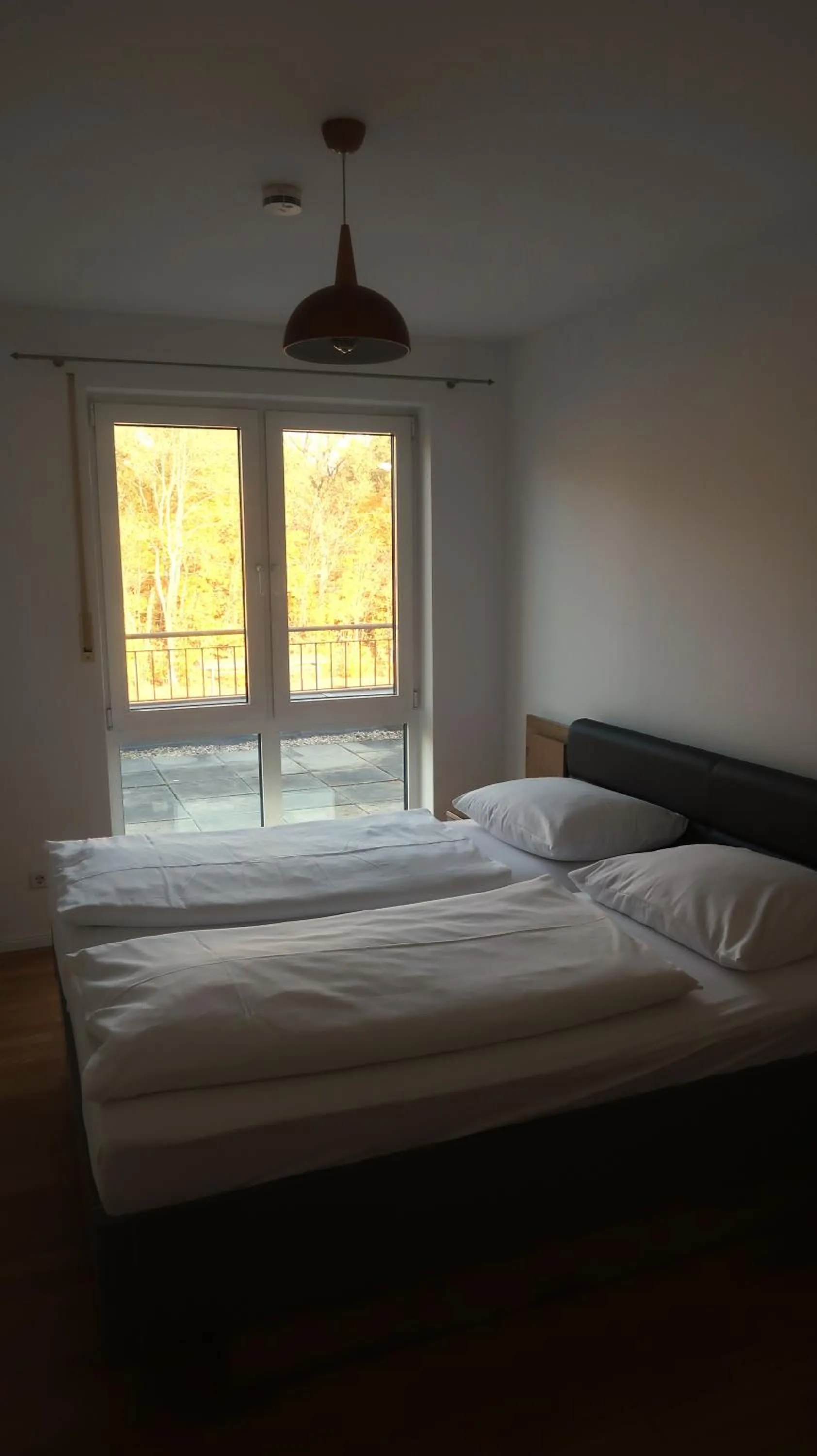 Bedroom, Bed in Hotel Spree-idyll