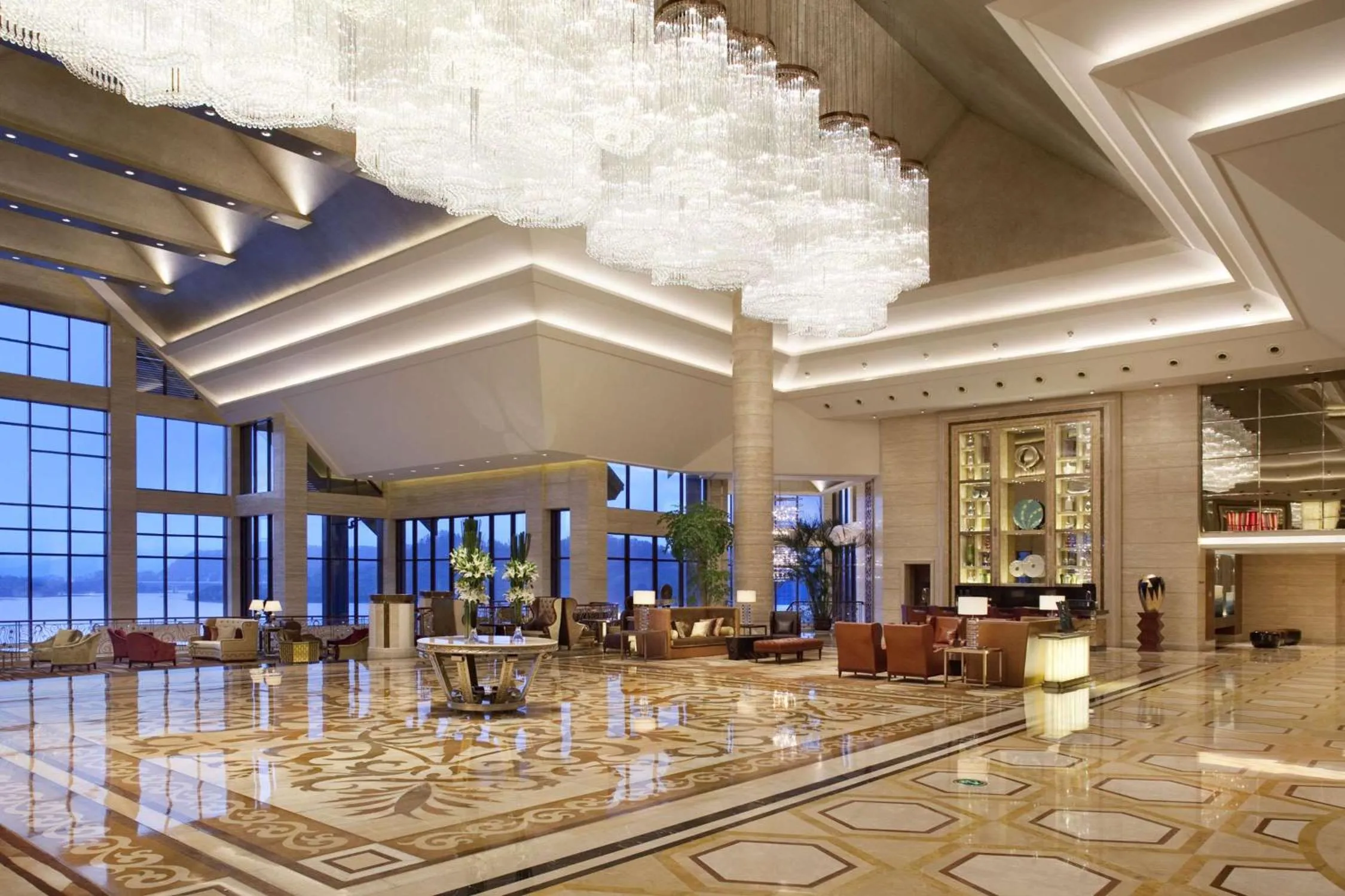 Lobby or reception in Hilton Hangzhou Qiandao Lake Resort
