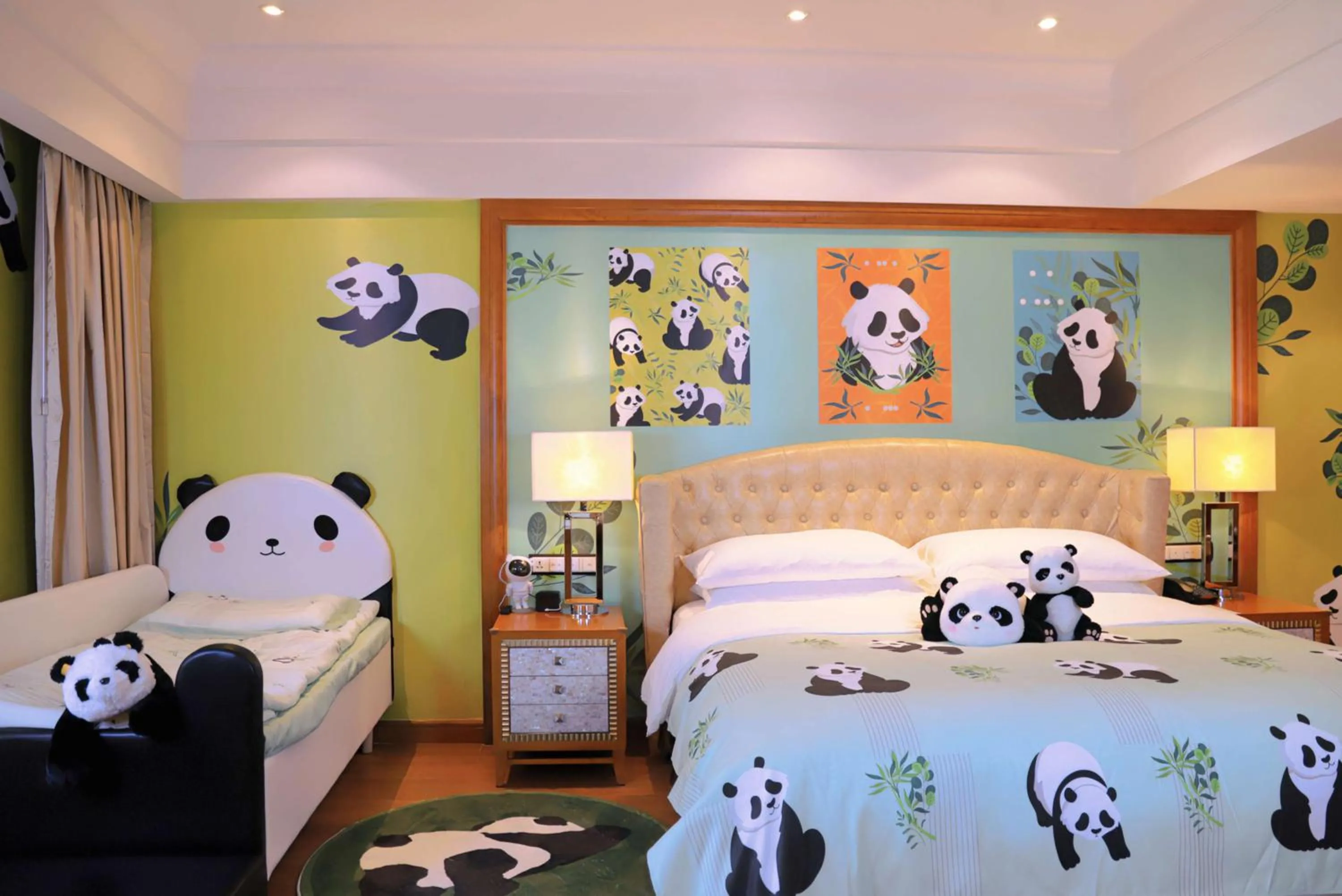 Bed in Hilton Hangzhou Qiandao Lake Resort