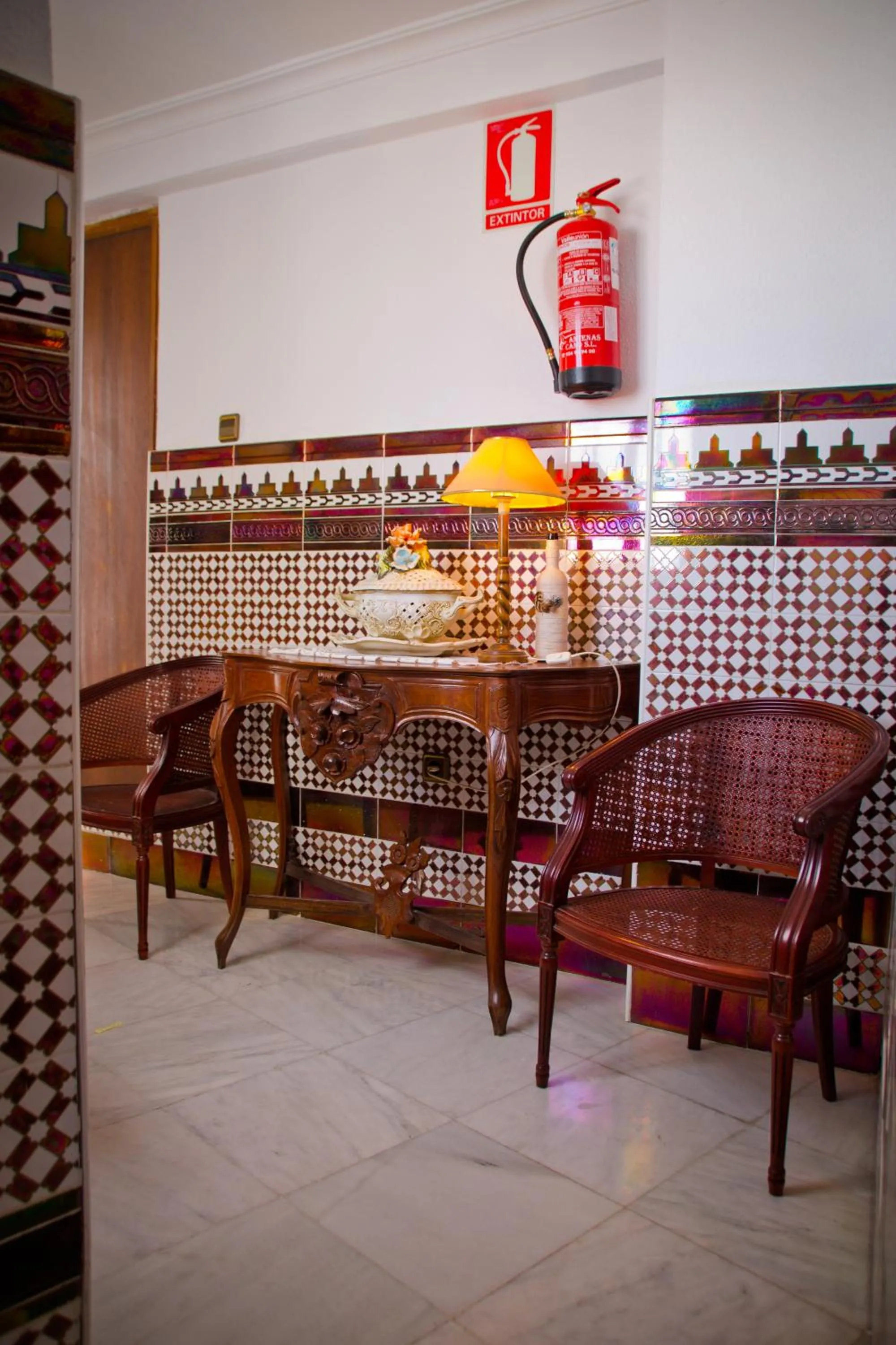 Area and facilities in Hostal La Muralla