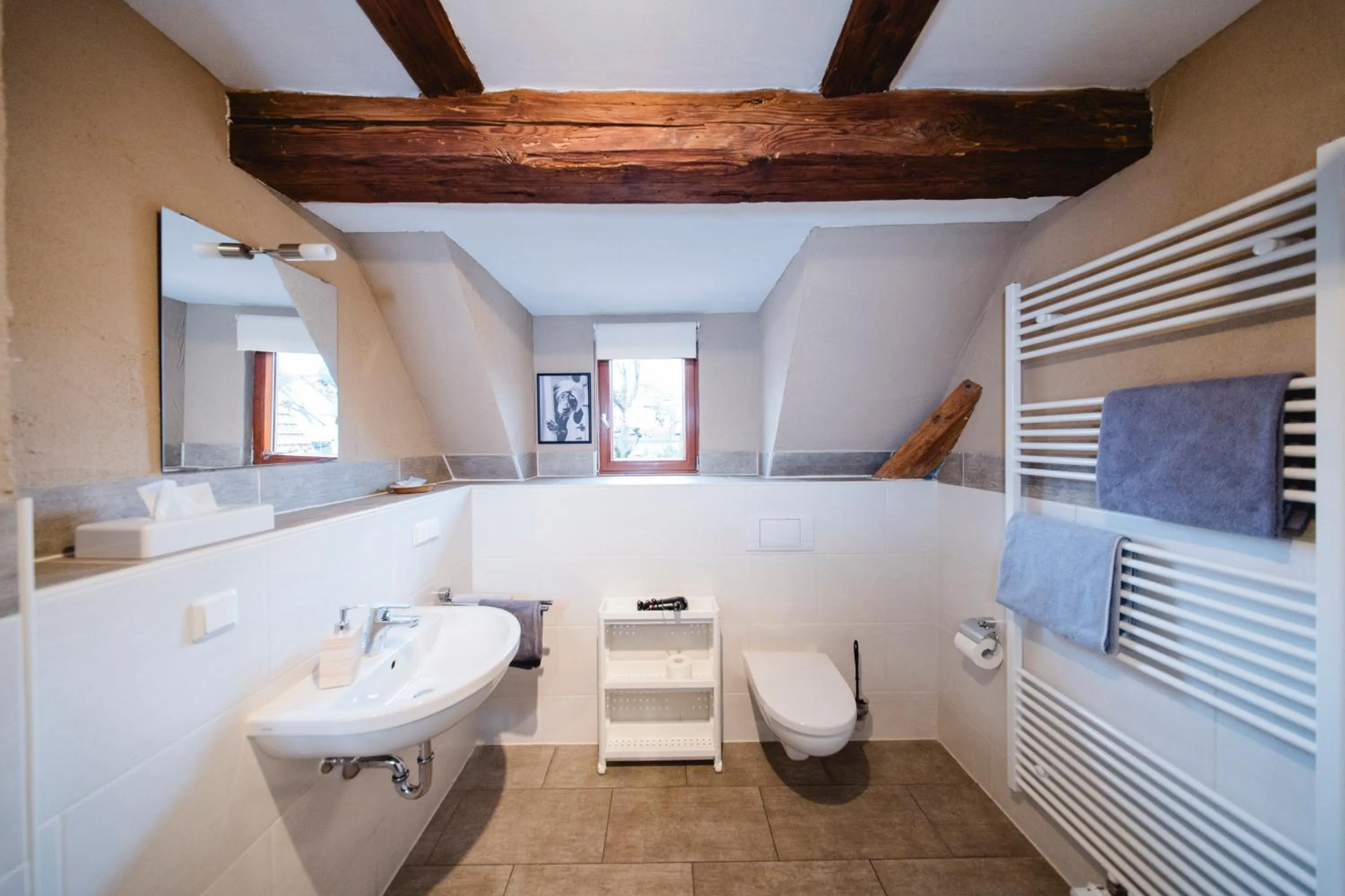 Bathroom in Landhotel im Hexenwinkel