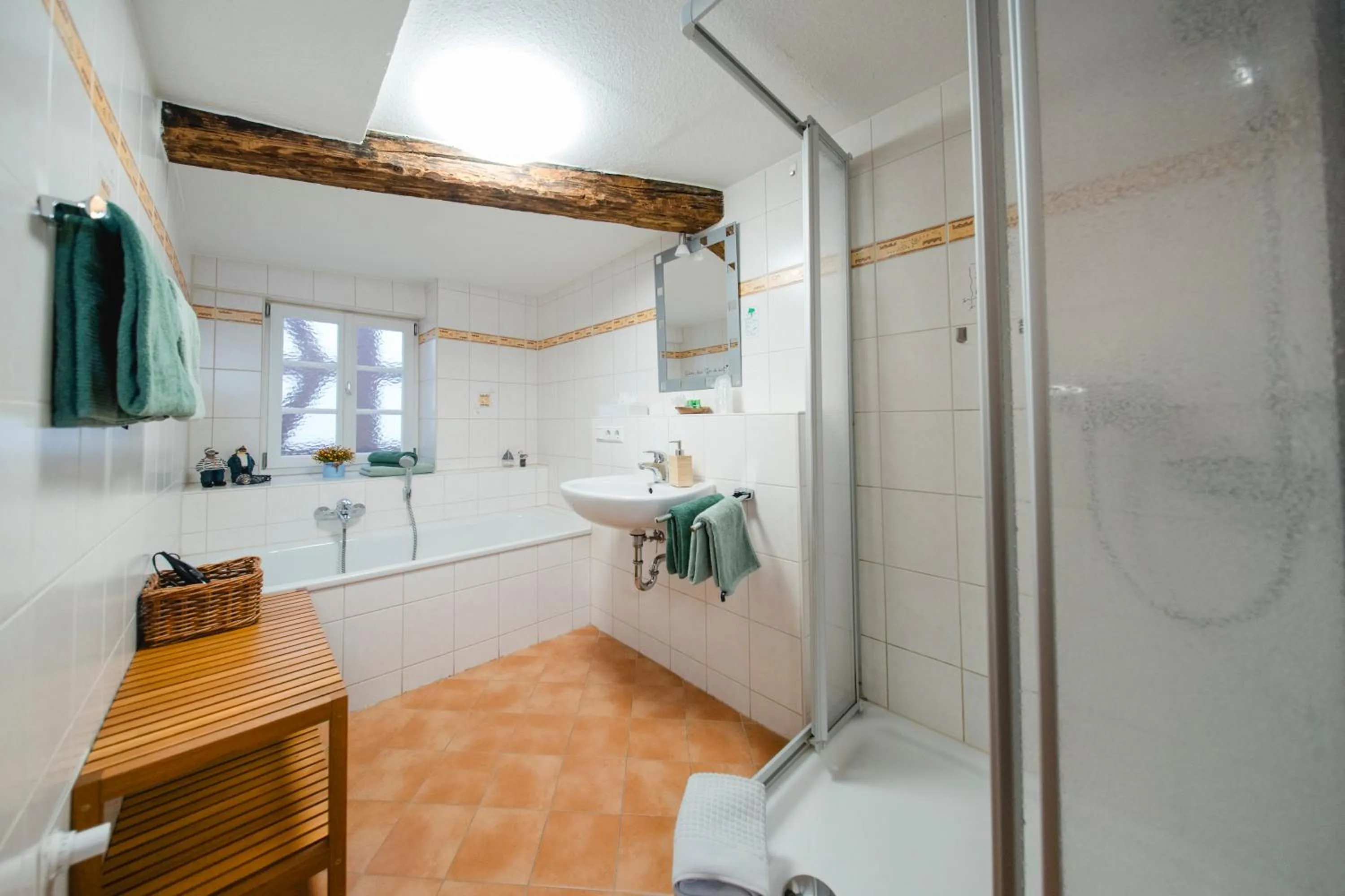 Bathroom in Landhotel im Hexenwinkel