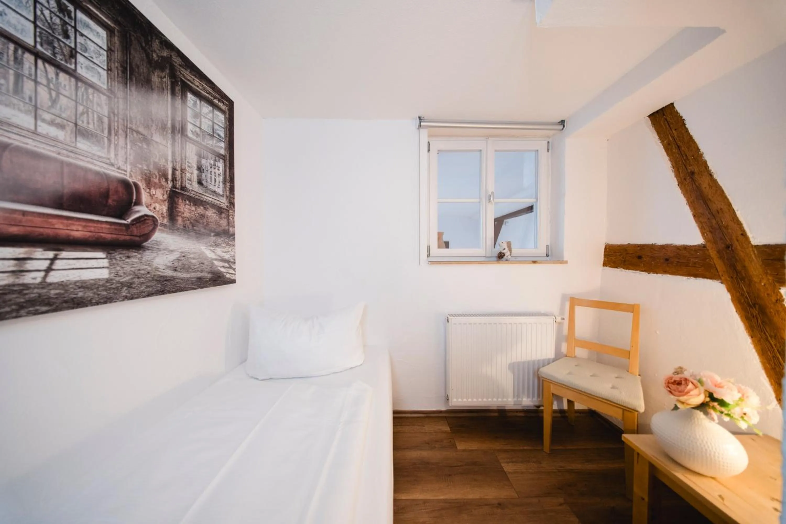 Photo of the whole room, Bed in Landhotel im Hexenwinkel