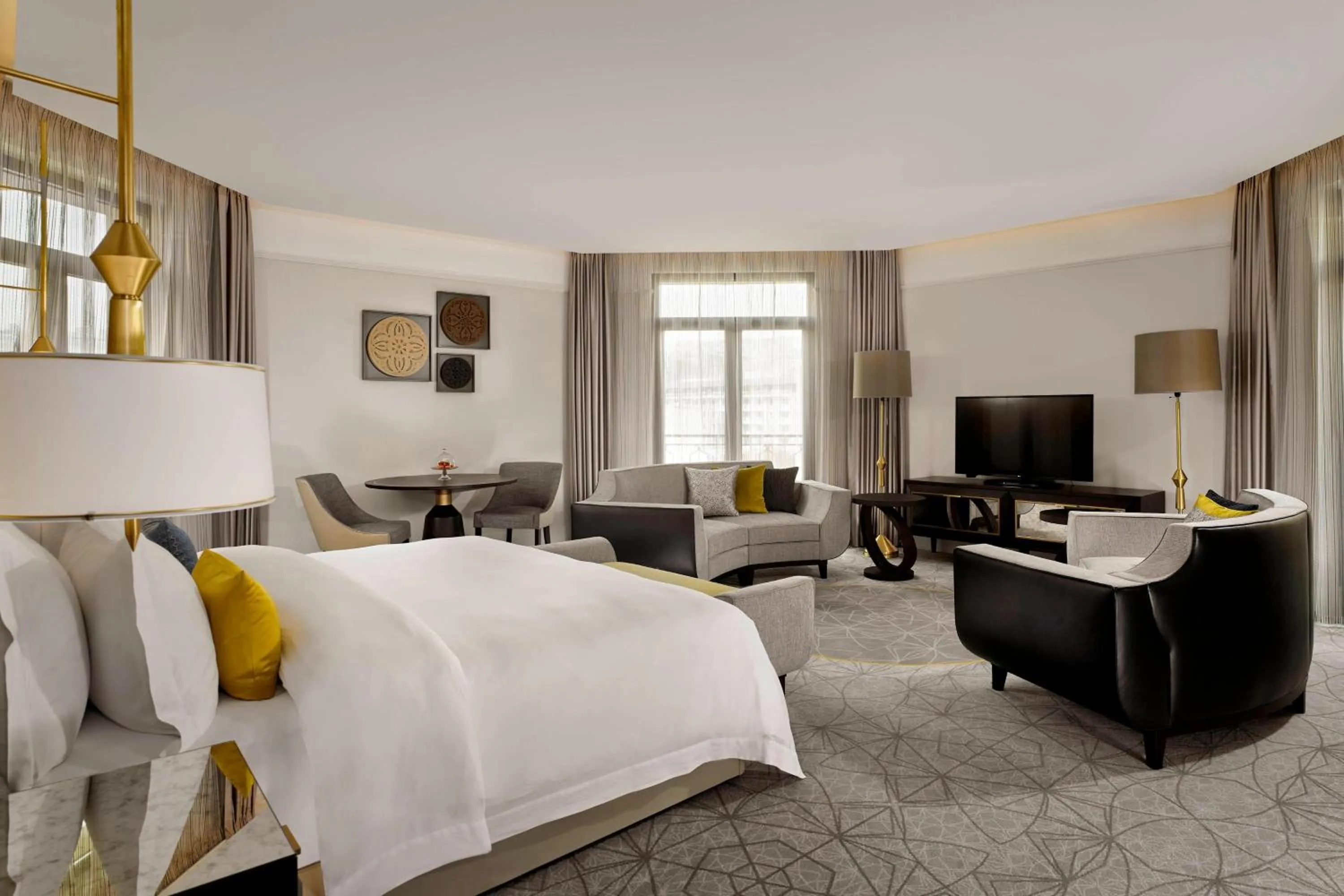 Bedroom, Bed in The Alexander, a Luxury Collection Hotel, Yerevan