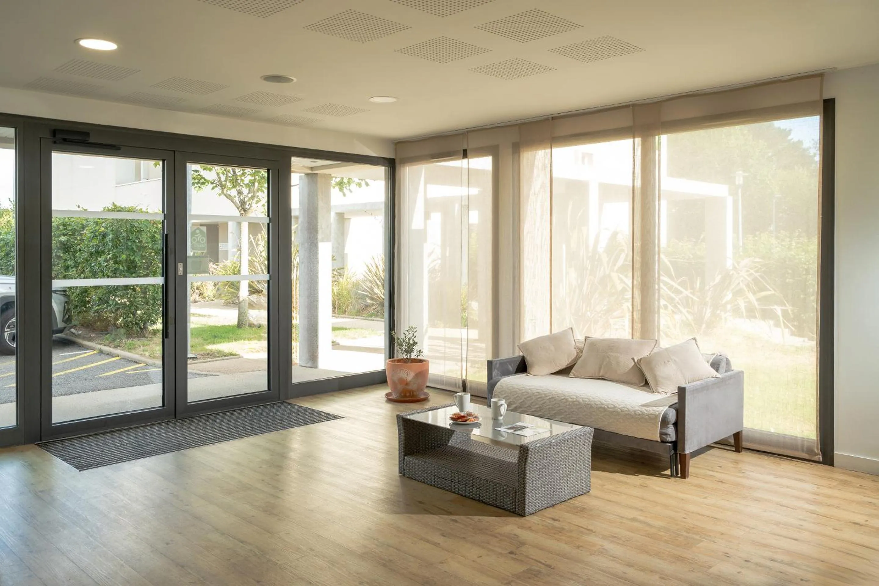 Seating area in Sure Hotel By Best Western Guerande