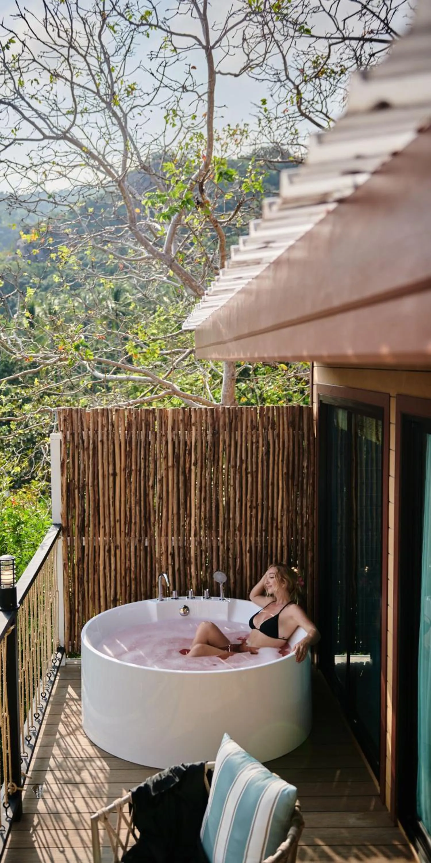 Balcony/Terrace in Lub d Koh Tao Tanote Bay