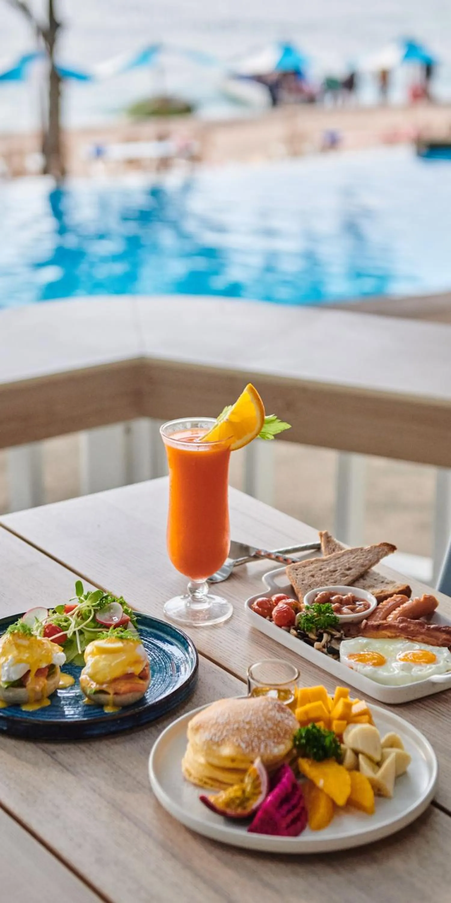 Food close-up in Lub d Koh Tao Tanote Bay