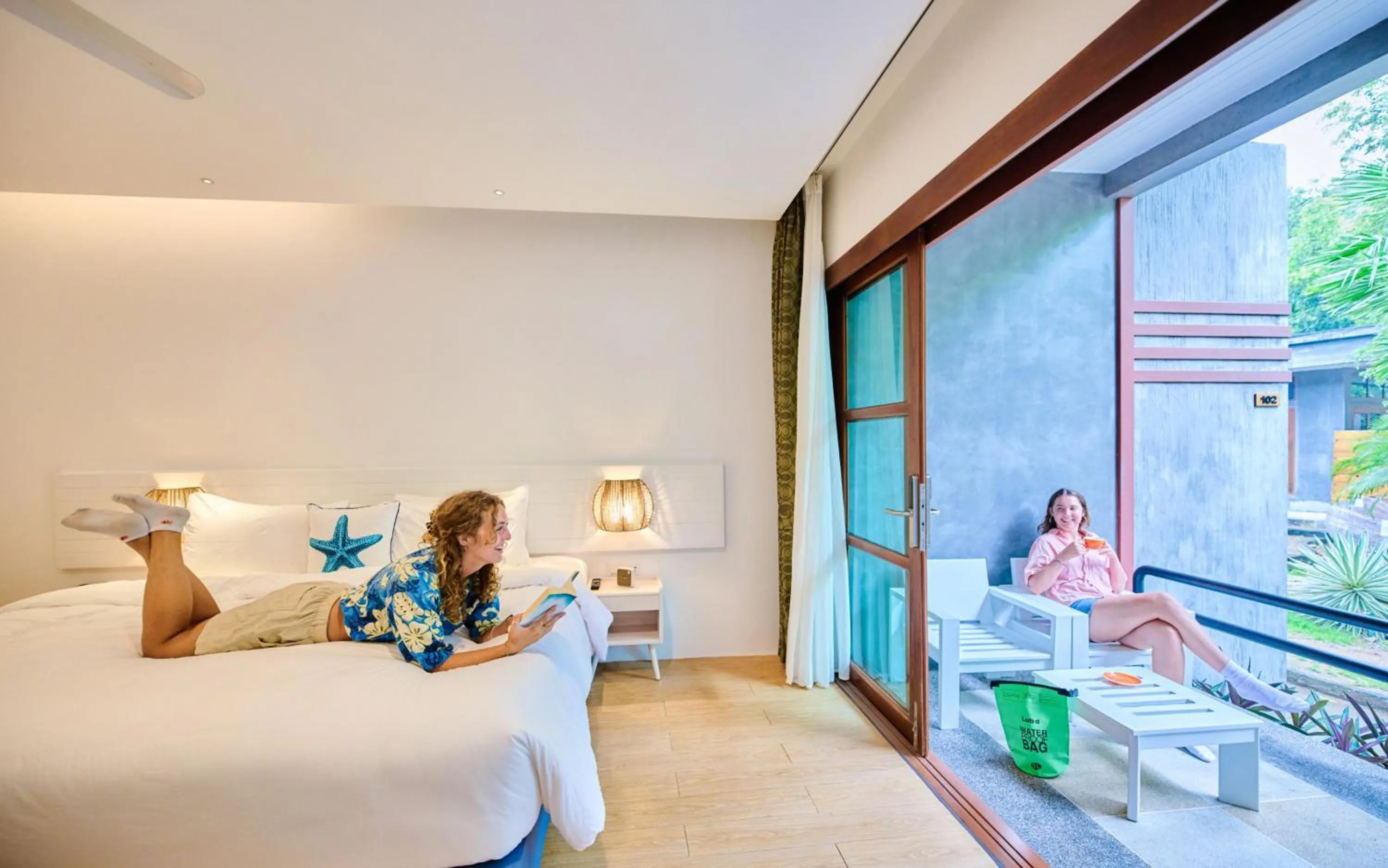 Balcony/Terrace in Lub d Koh Tao Tanote Bay