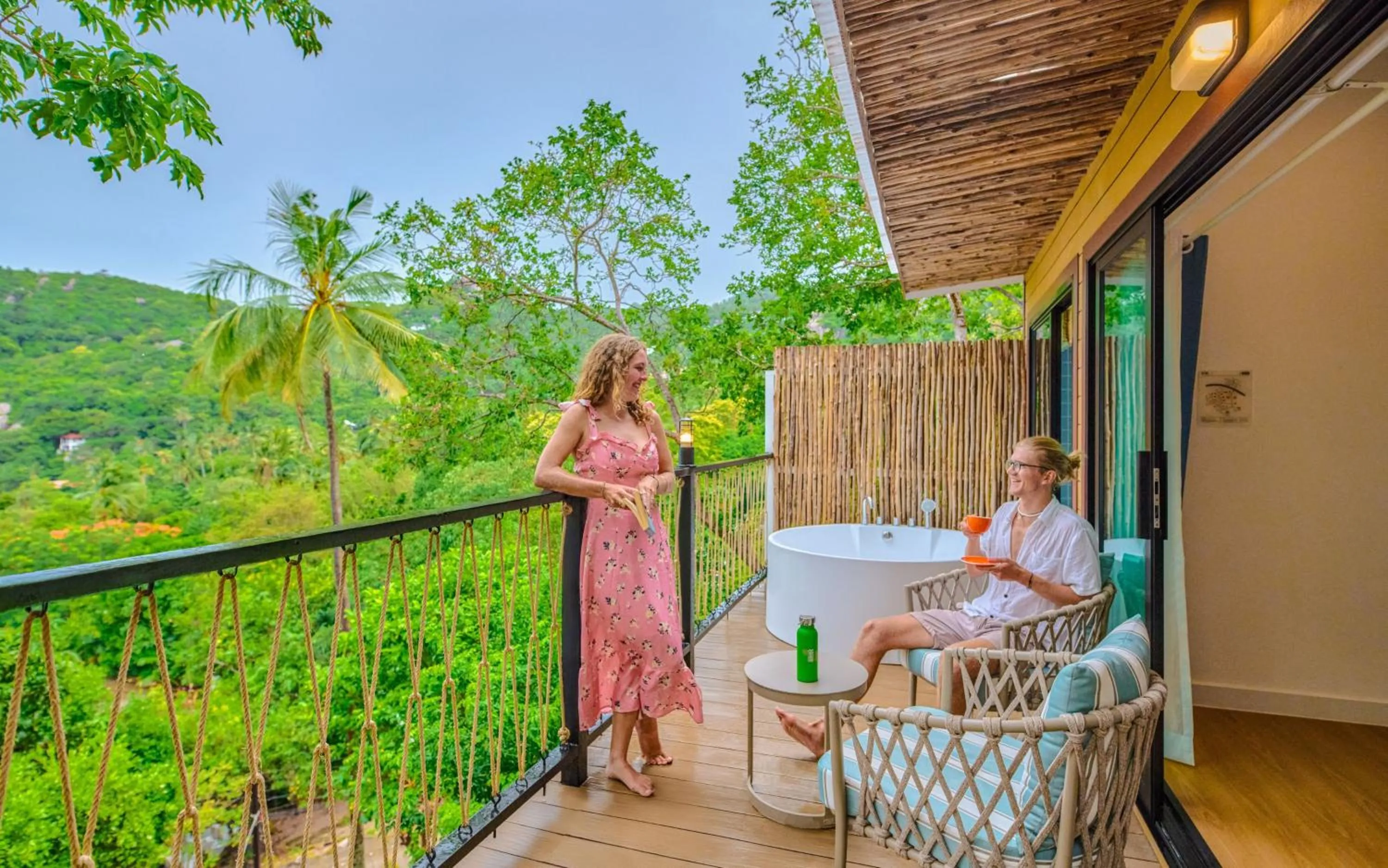 View (from property/room) in Lub d Koh Tao Tanote Bay