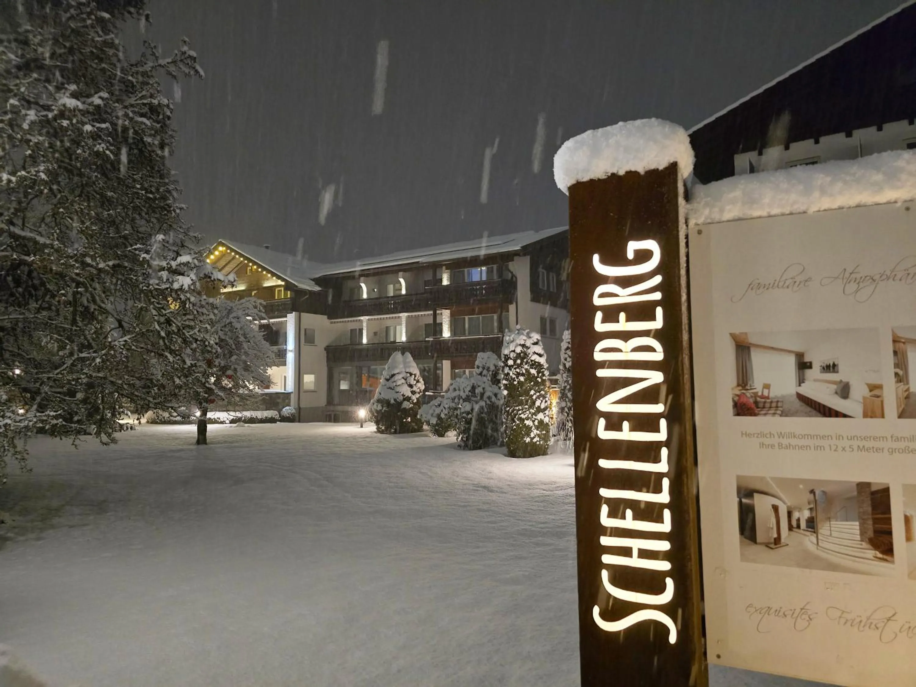 Property building in Hotel Garni Schellenberg