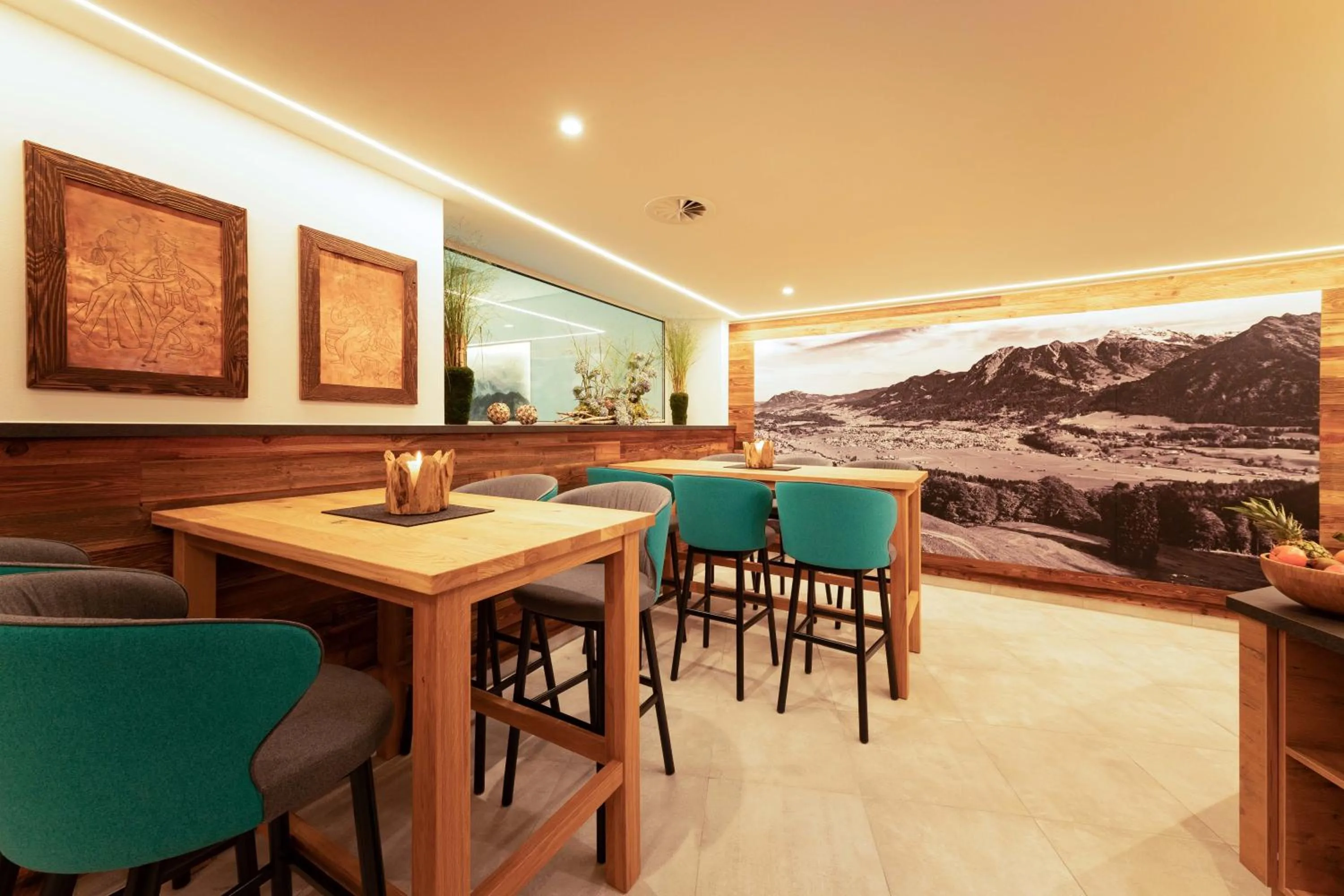 Lounge or bar in Hotel Garni Schellenberg