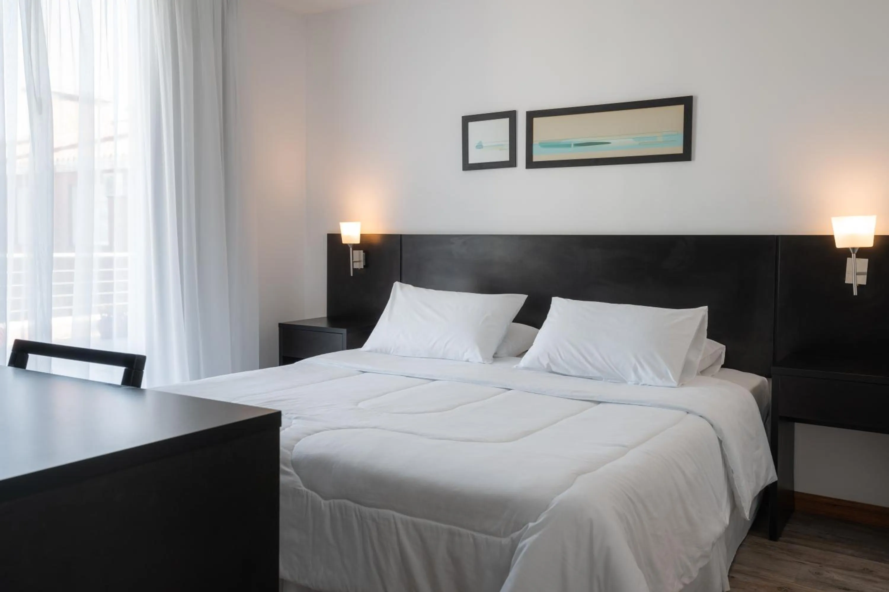 Bed in Gran Hotel Fray Bentos