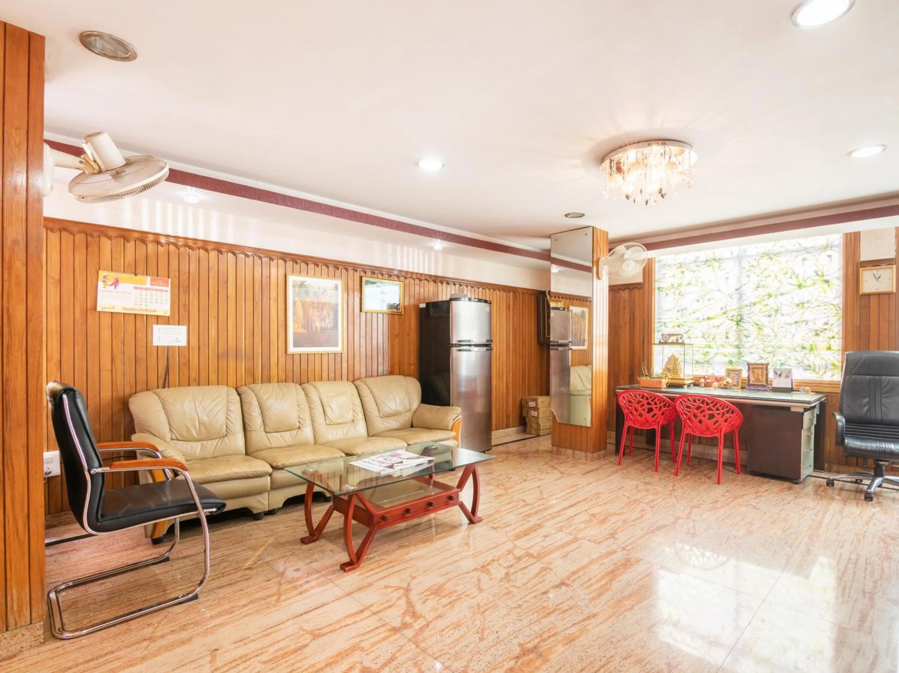 Lobby or reception in Hotel O Sree Balaji Residency
