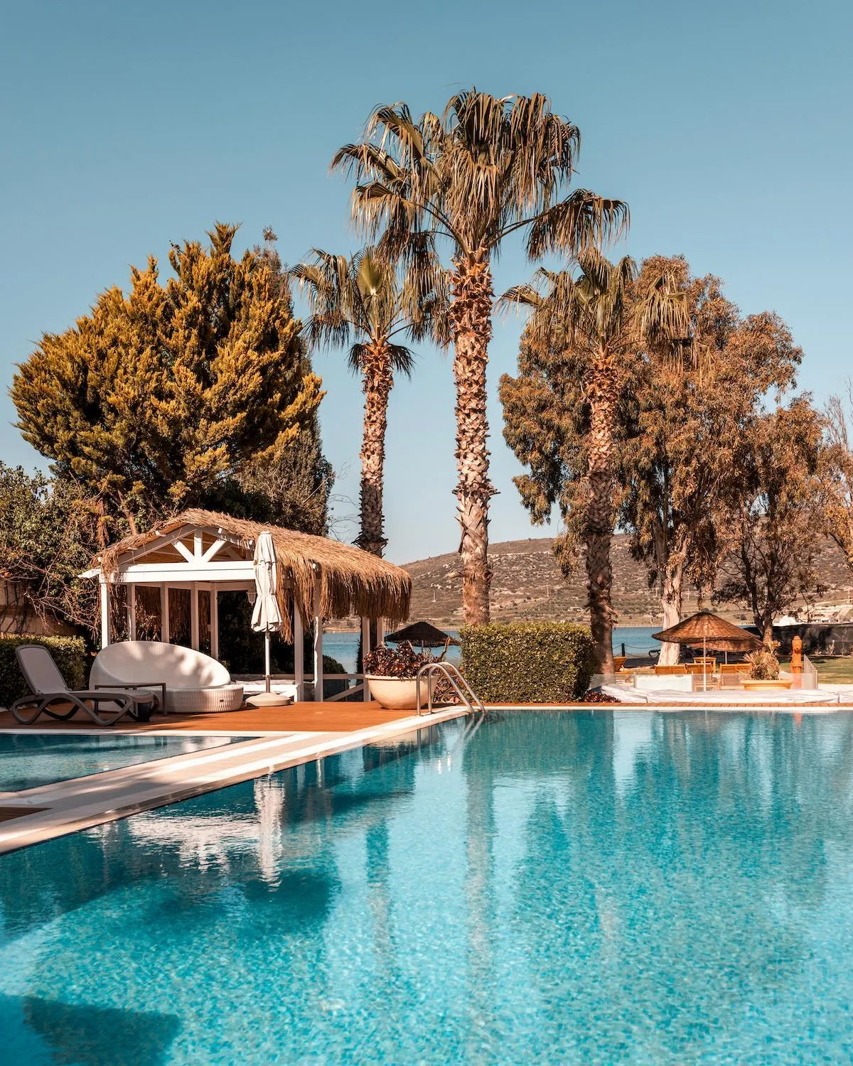 Swimming pool in Antmare Hotel