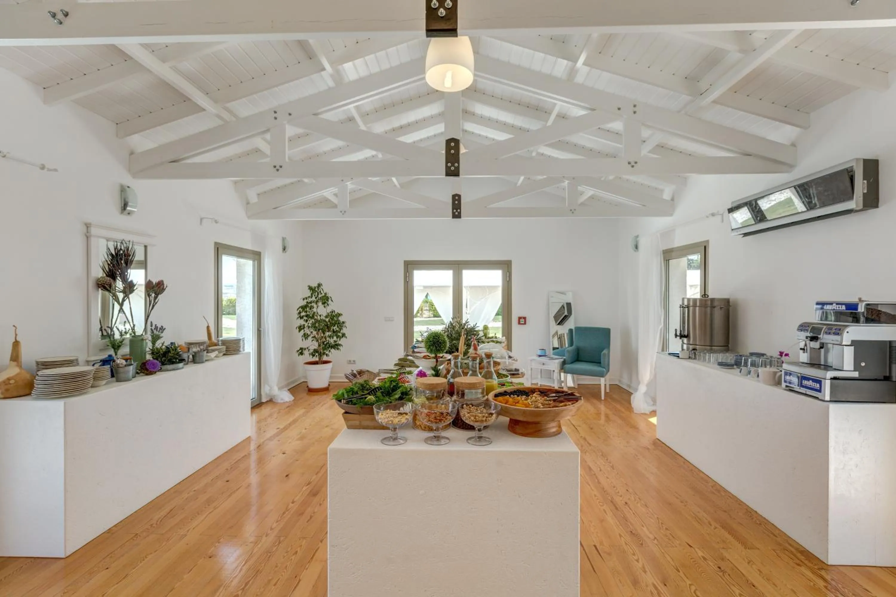 Buffet breakfast in Antmare Hotel